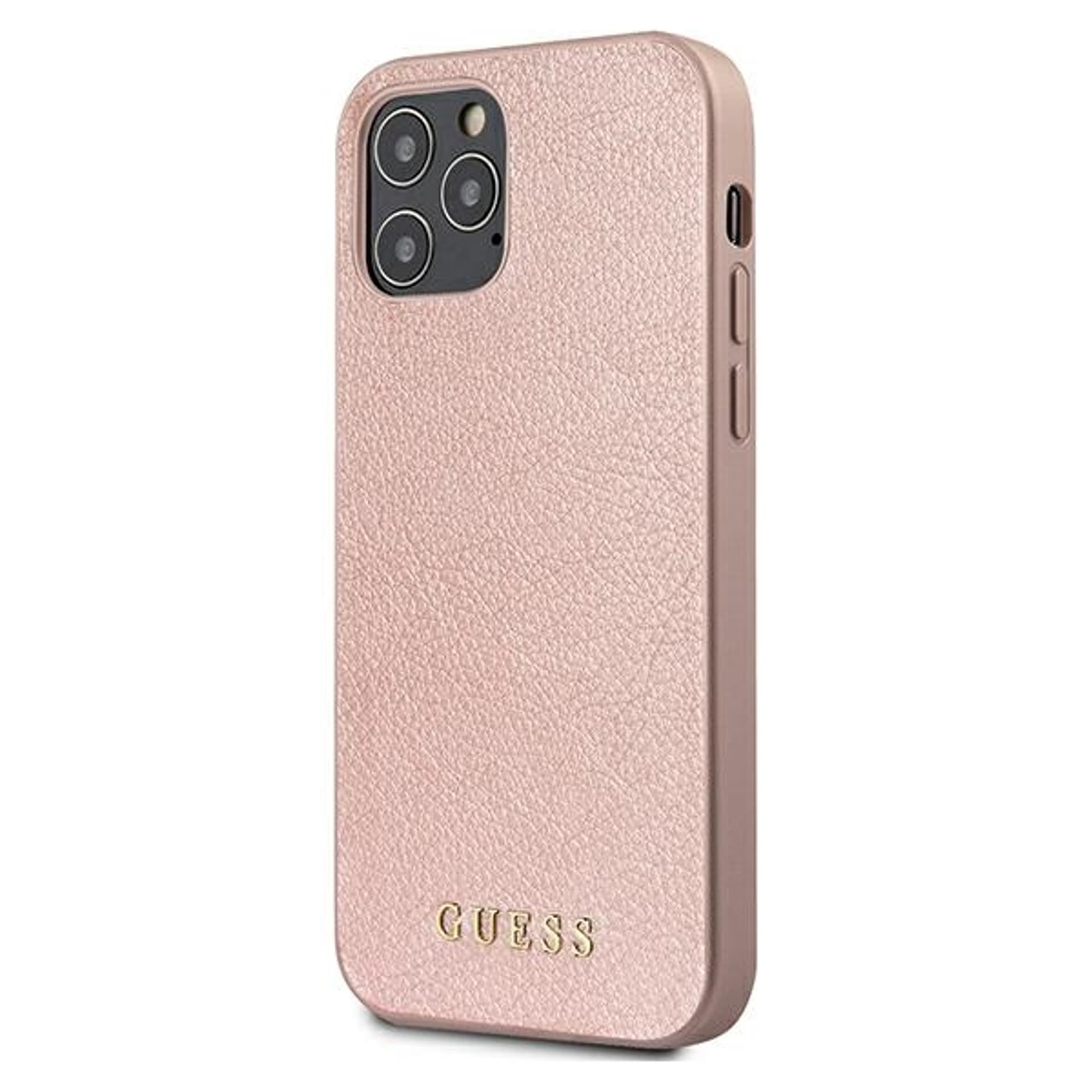 

Guess GUHCP12LIGLRG iPhone 12 Pro Max 6,7" różowo-złoty/rose gold hardcase Iridescent