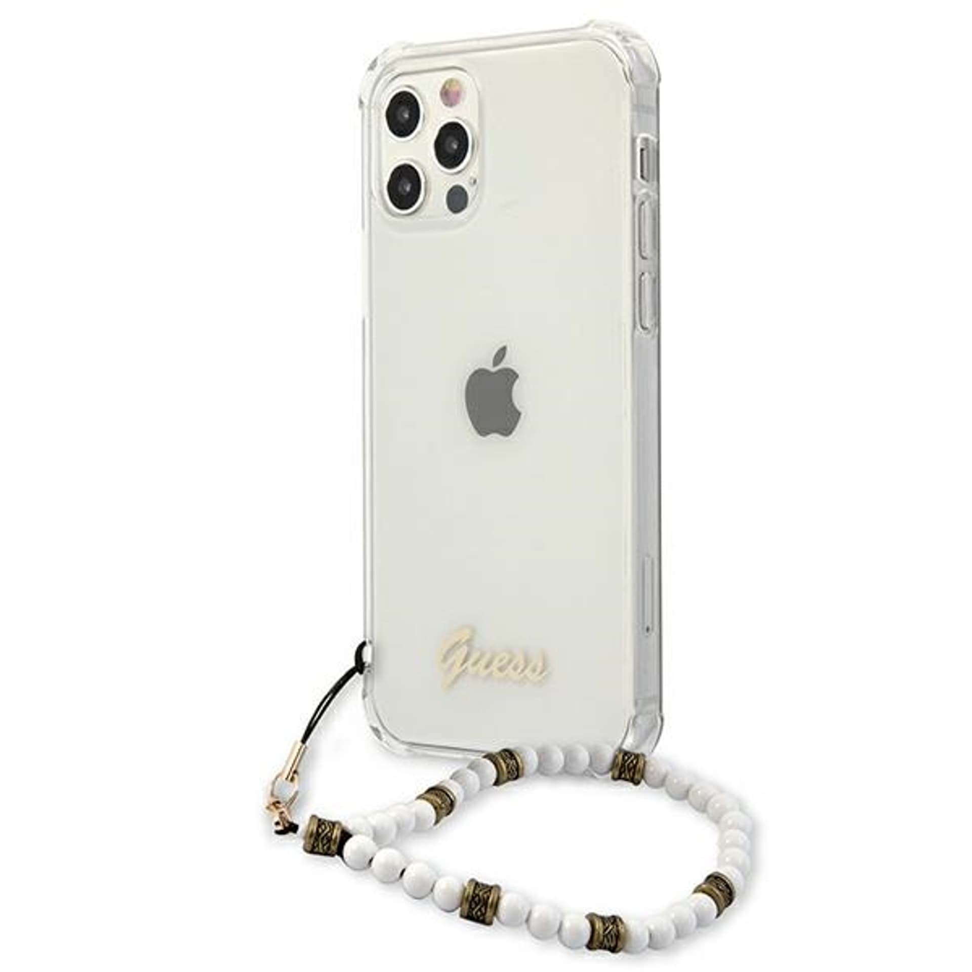 

Guess GUHCP12LKPSWH iPhone 12 Pro Max 6,7" Transparent hardcase White Pearl