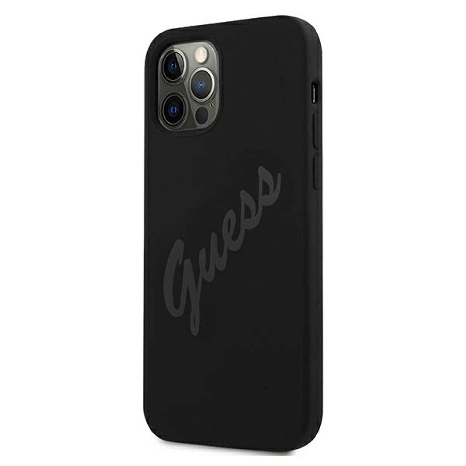 

Guess GUHCP12LLSVSBK iPhone 12 Pro Max 6,7" czarny/black hardcase Script Vintage