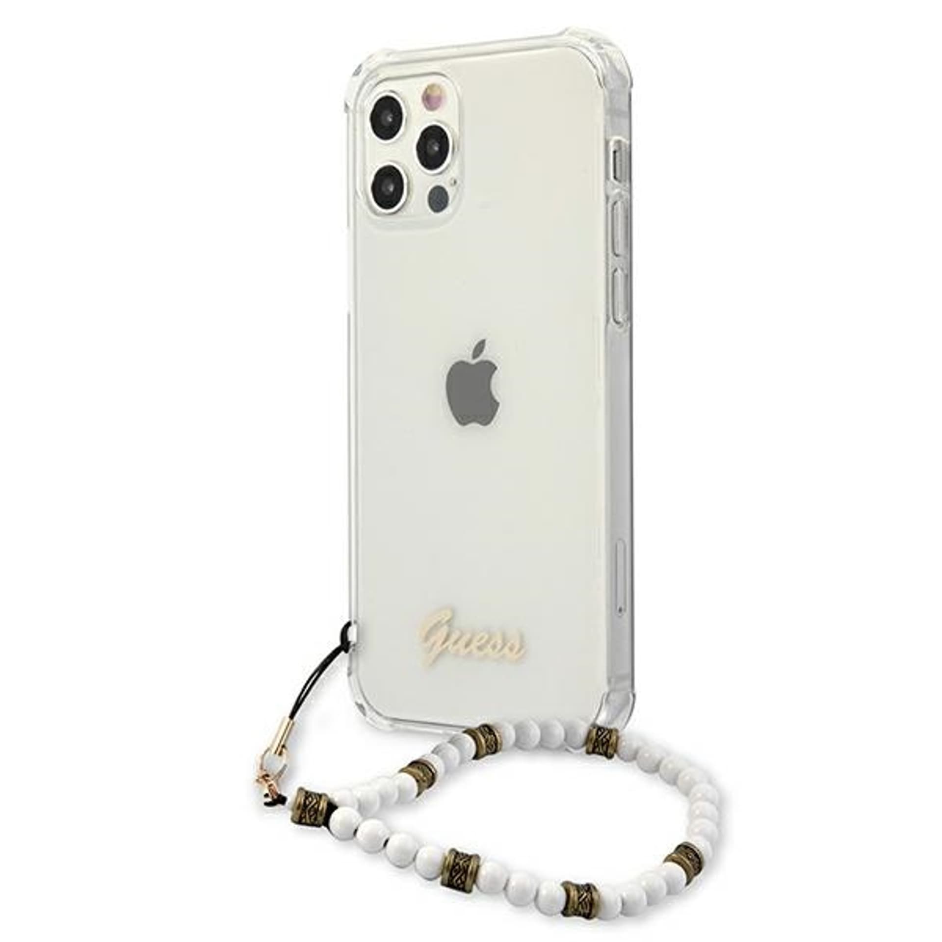 

Guess GUHCP12MKPSWH iPhone 12/12 Pro 6,1" Transparent hardcase White Pearl