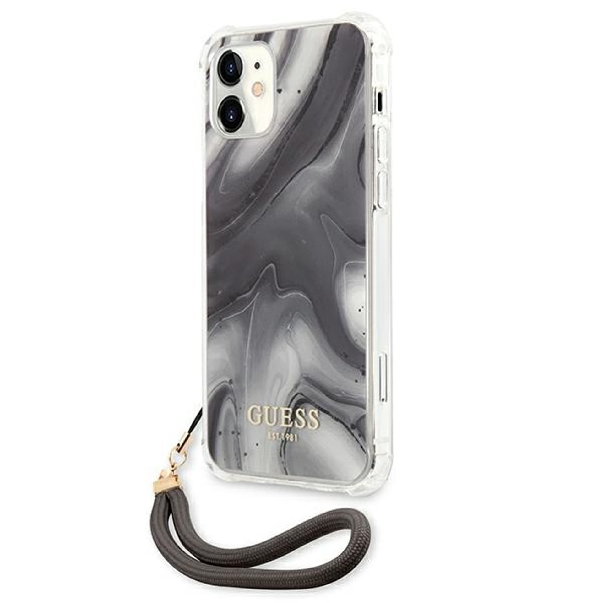 

Guess GUHCP12SKSMAGR iPhone 12 mini 5,4" szary/grey hardcase Marble Collection