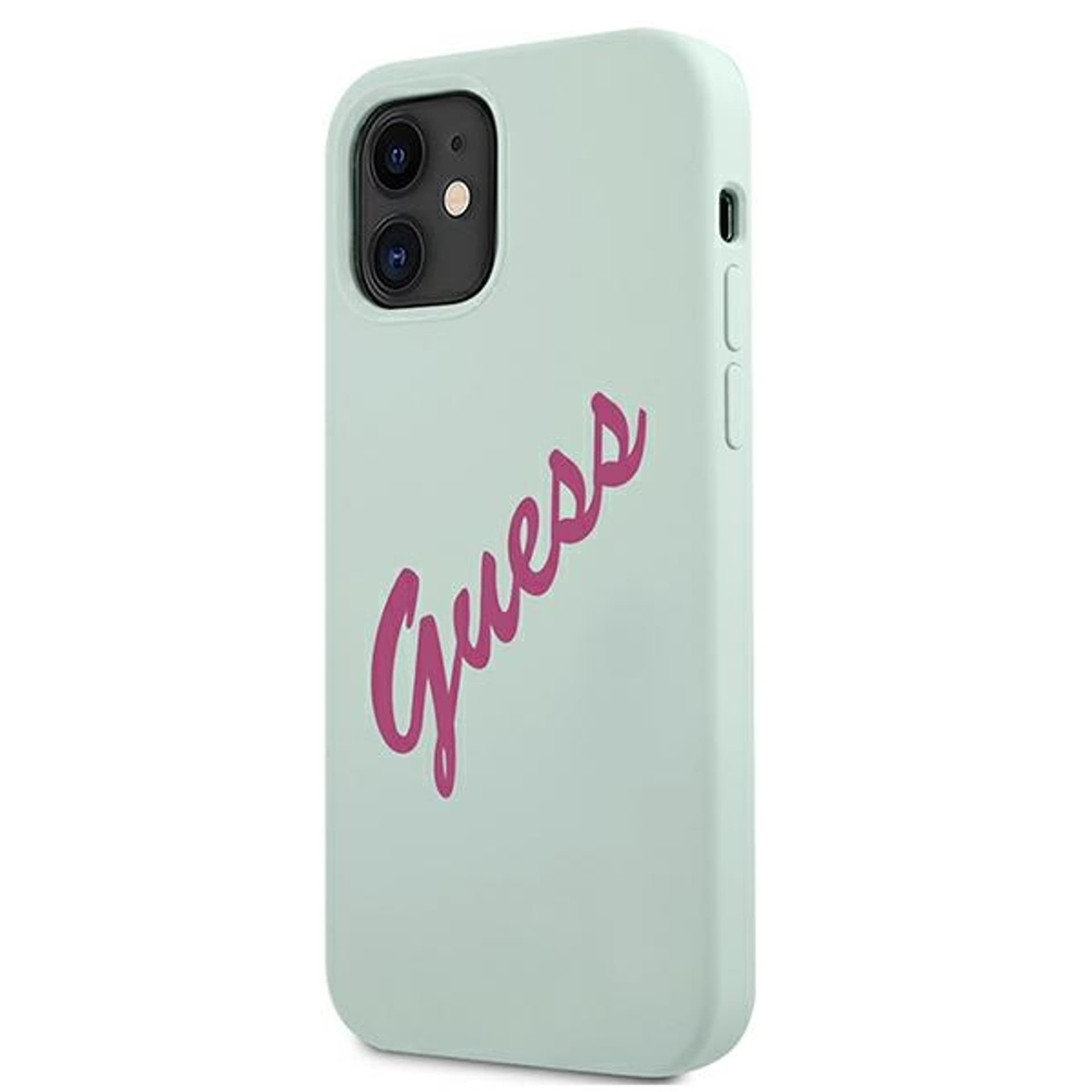 

Guess GUHCP12SLSVSBF iPhone 12 mini 5,4" niebieski fuksja/blue fuschia hardcase Silicone Vintage