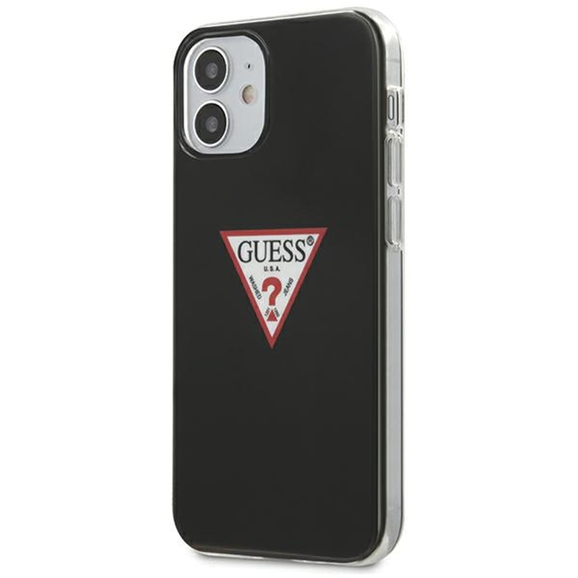 

Guess GUHCP12SPCUCTLBK iPhone 12 mini 5,4" czarny/black hardcase Triangle Collection