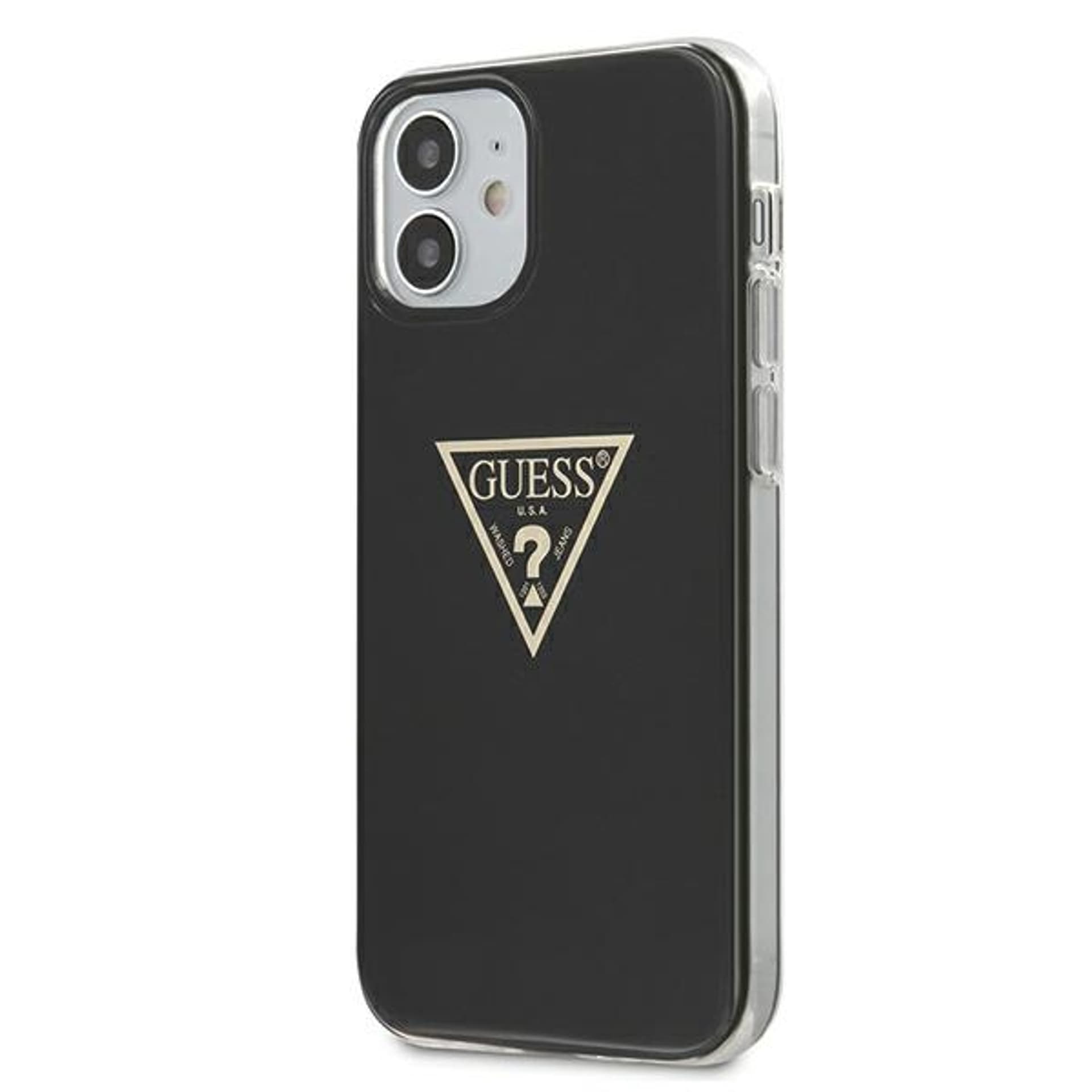 

Guess GUHCP12SPCUMPTBK iPhone 12 mini 5,4" czarny/black hardcase Metallic Collection