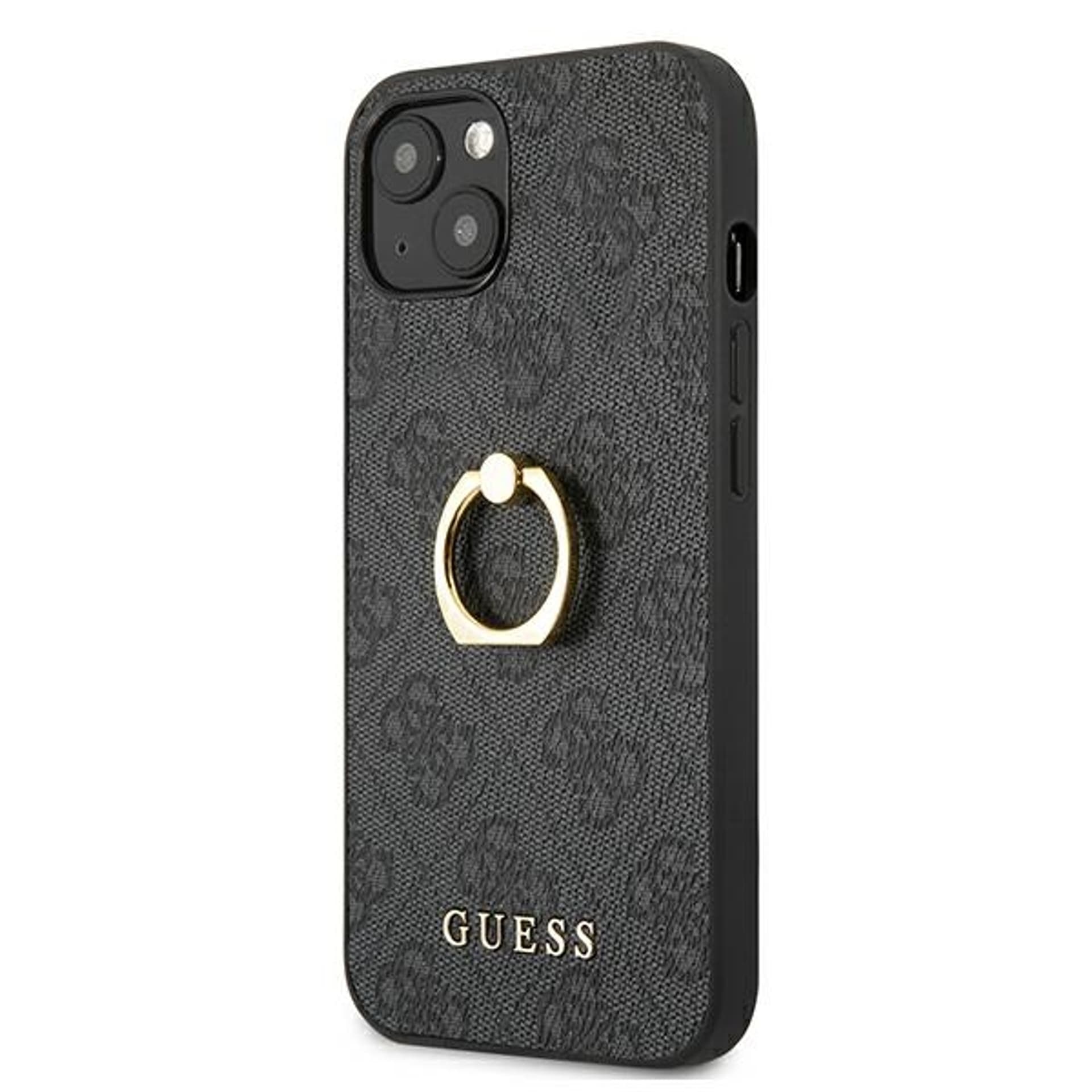 

Guess GUHCP13S4GMRGR iPhone 13 mini 5,4" szary/grey hardcase 4G with ring stand