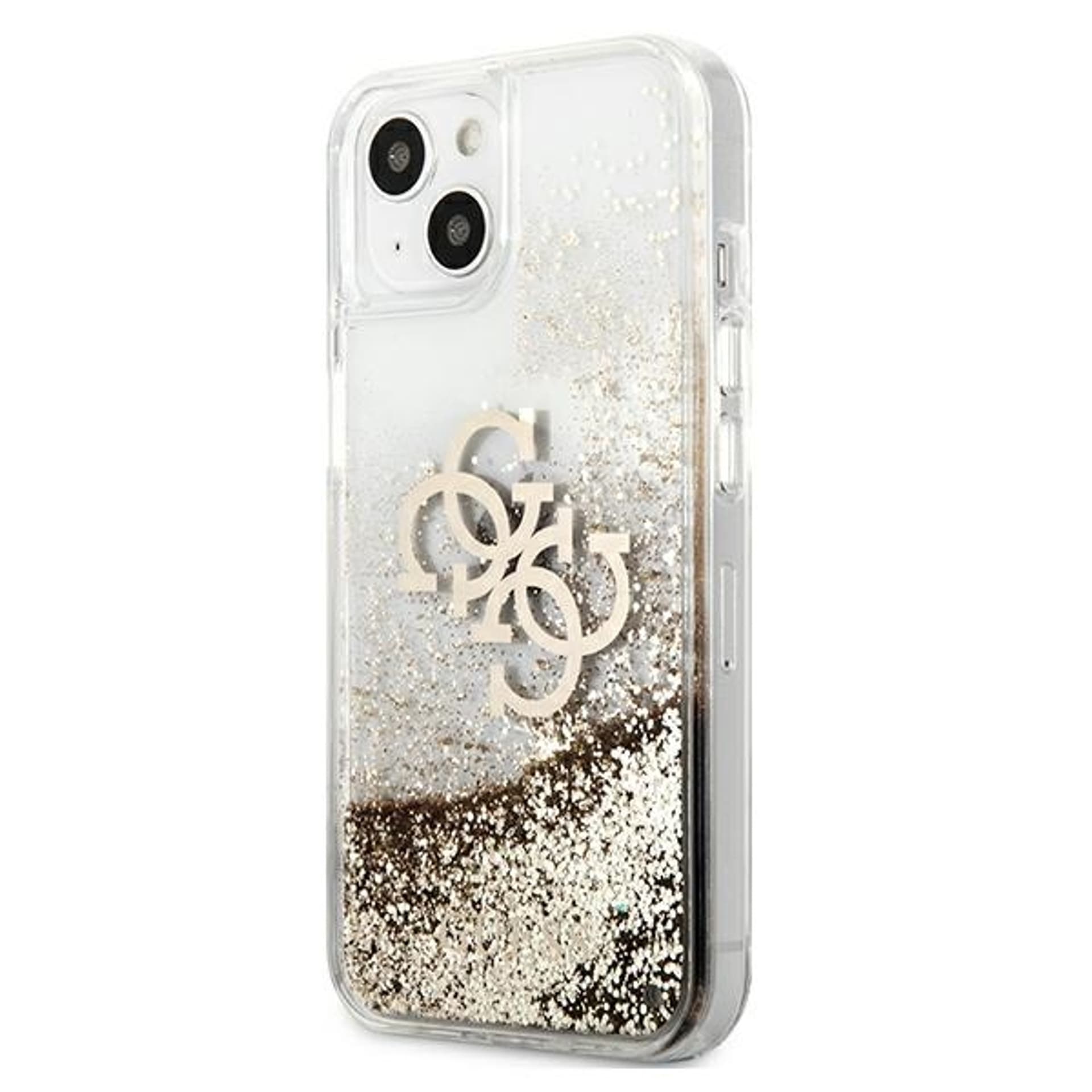 

Guess GUHCP13MLG4GGO iPhone 13 6,1" złoty/gold hardcase 4G Big Liquid Glitter