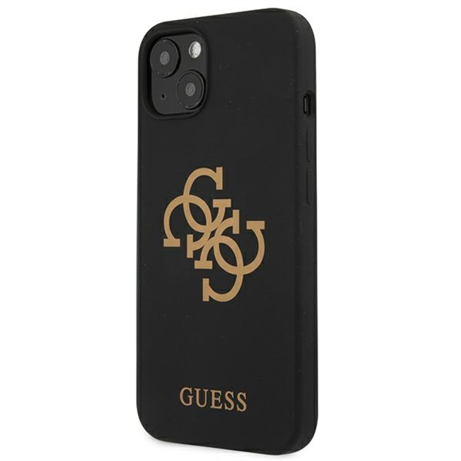 

Guess GUHCP13SLS4GGBK iPhone 13 mini 5,4" czarny/black hard case Silicone 4G Logo