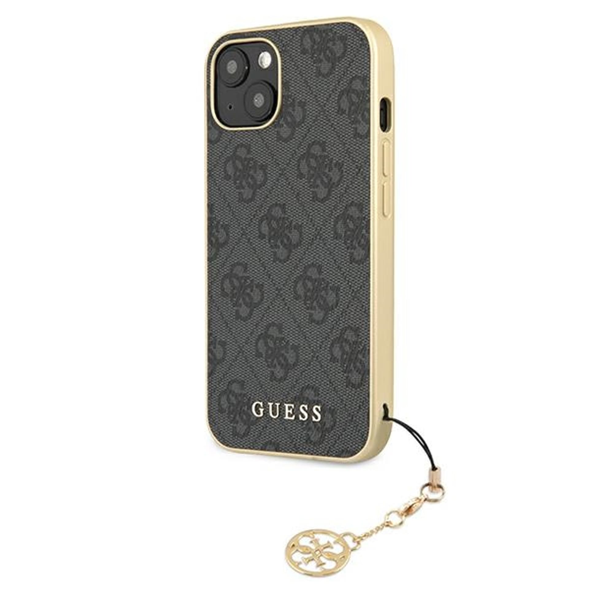 

Guess GUHCP13MGF4GGR iPhone 13 6,1" szary/grey hardcase 4G Charms Collection