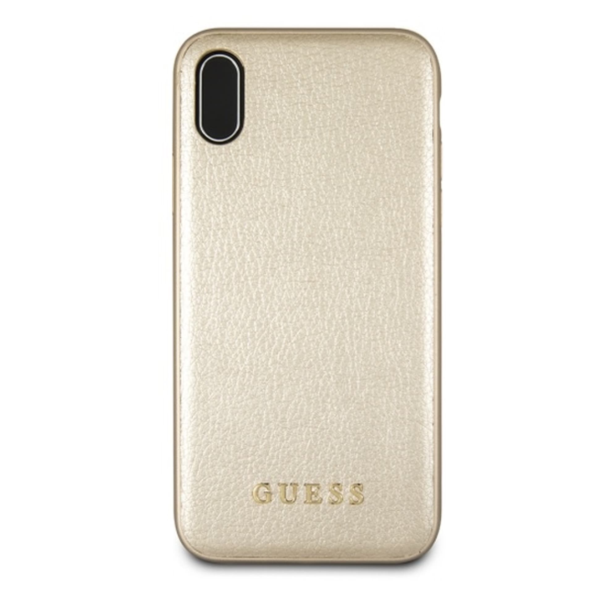 

Guess GUHCPXIGLGO iPhone X/ Xs gold/ złoty hard case Iridescent