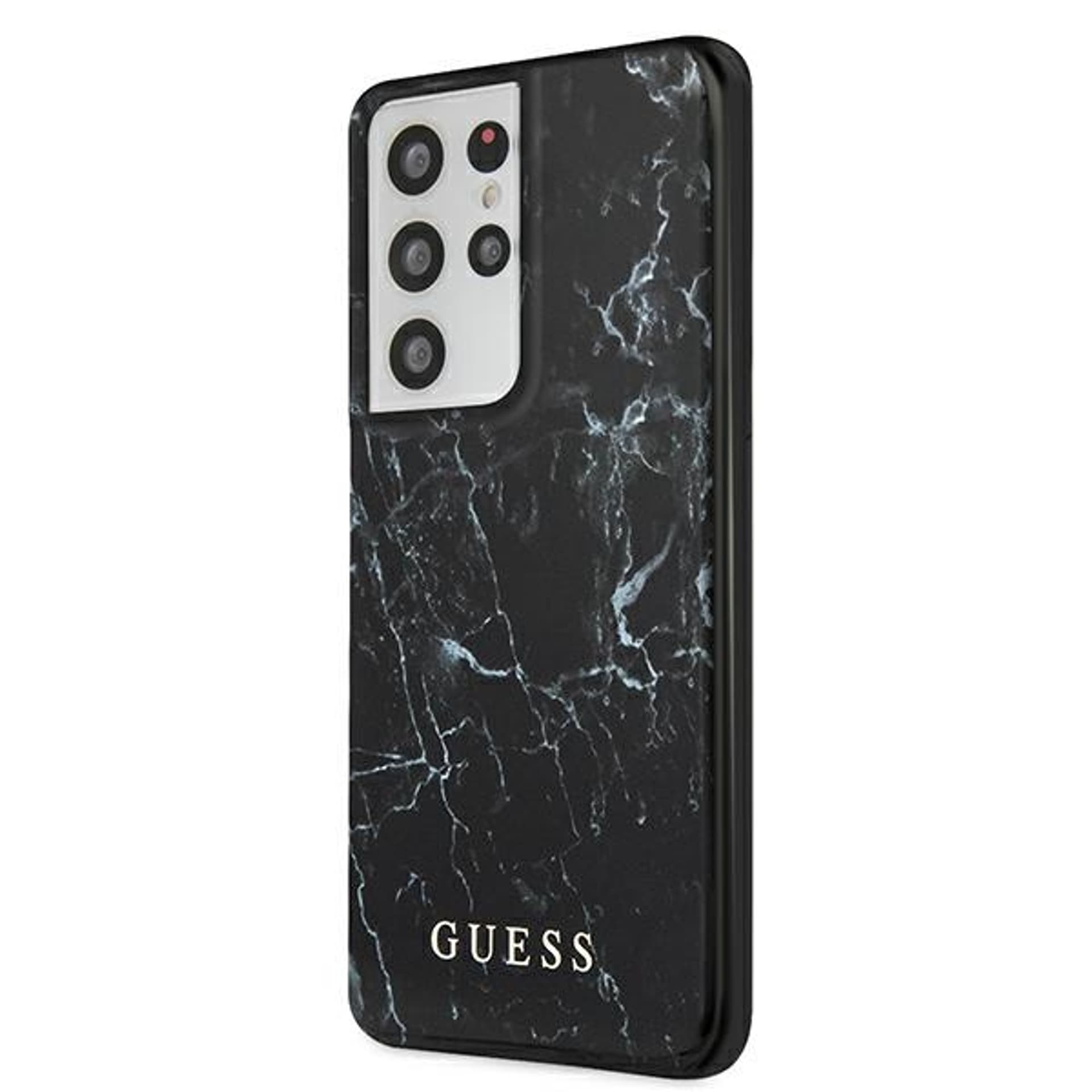 

Guess GUHCS21LPCUMABK S21 Ultra G998 czarny/black hardcase Marble