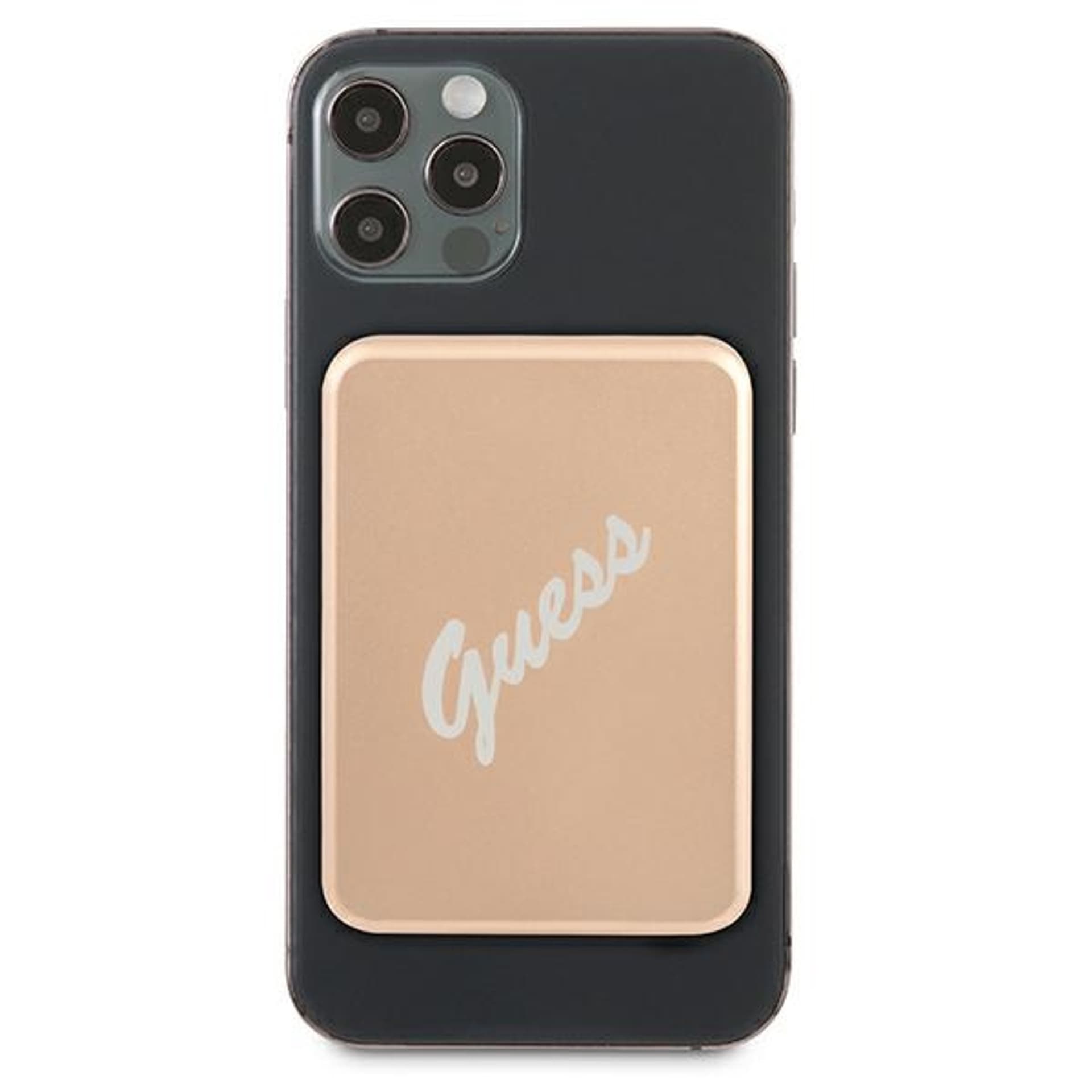 

Guess Powerbank indukcyjny 5W GUPBMSVSLG 3000mAh złoty/gold MagSafe