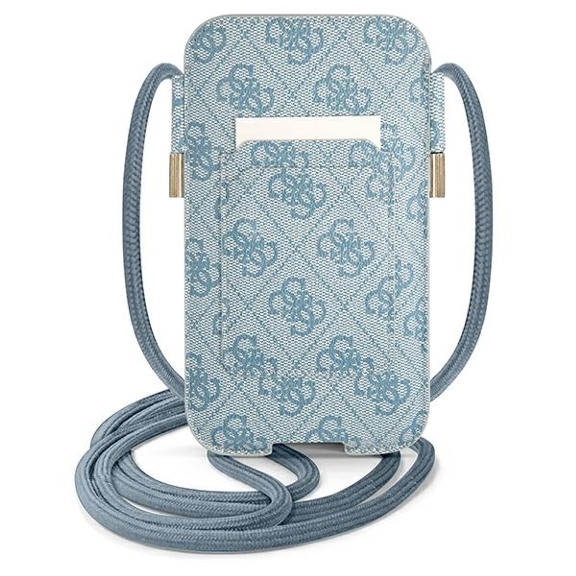 

Guess Torebka GUPHL4GDBL 6,7" niebieski/blue hardcase 4G Stripe