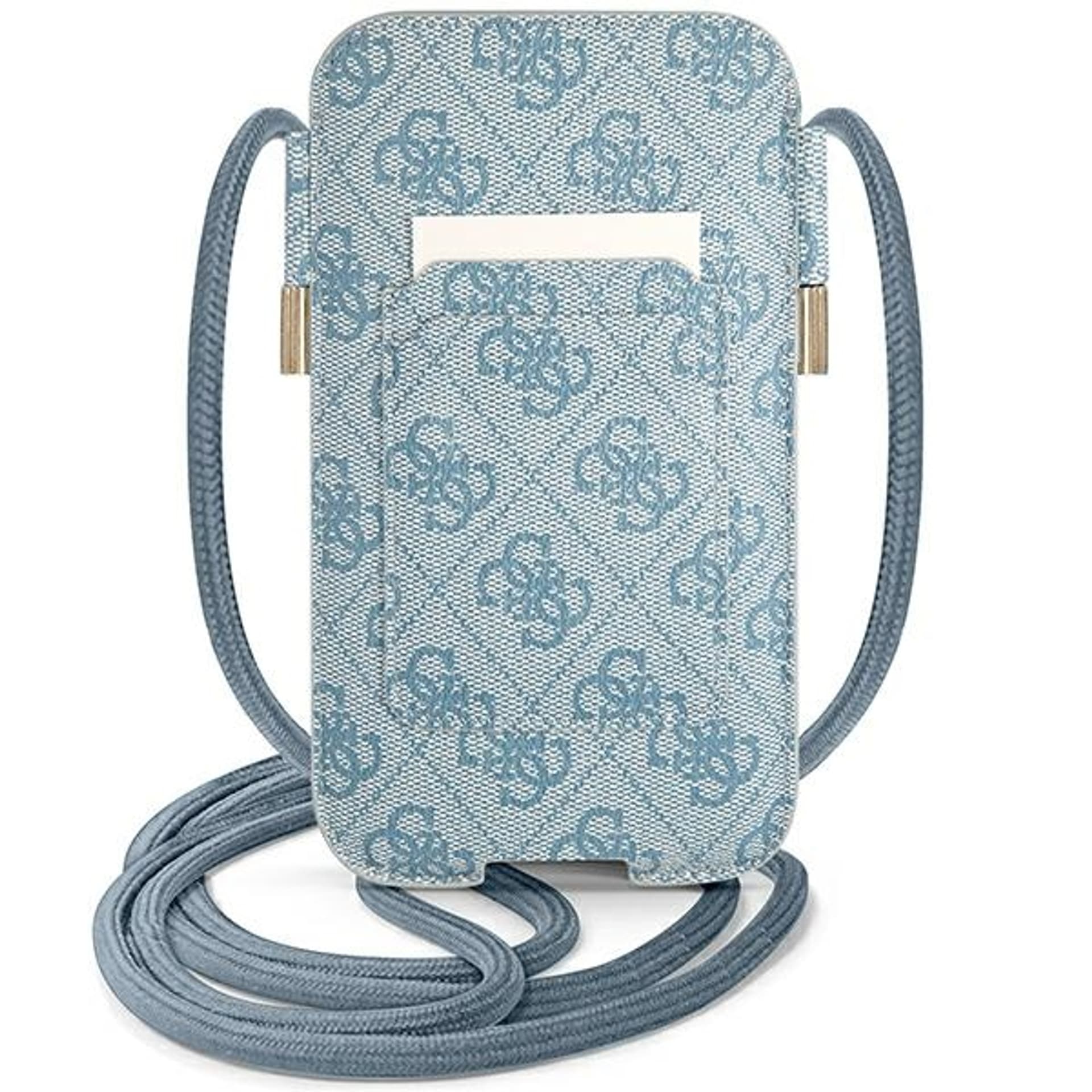 

Guess Torebka GUPHL4GMGBL 6,7" niebieski/blue hardcase 4G Big Metal Logo