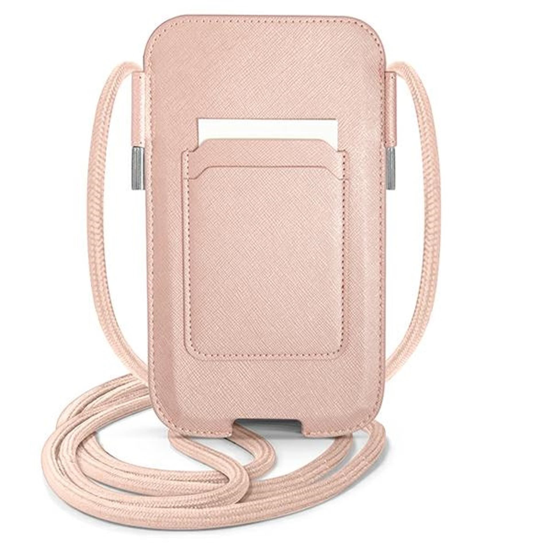 

Guess Torebka GUPHMPSASBPI 6,1" różowy/pink Saffiano Strap