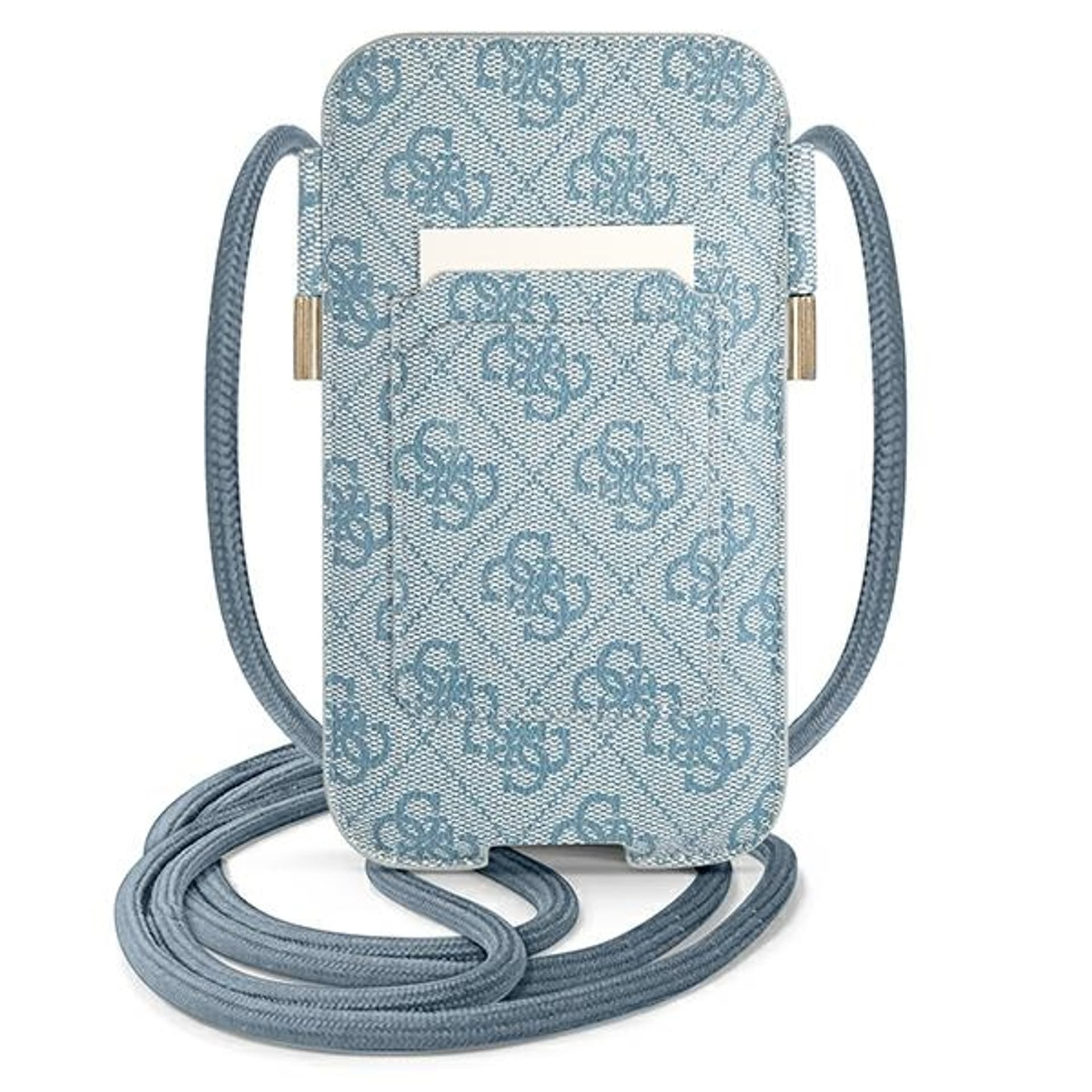 

Guess Torebka GUPHM4GDBL 6,1" niebieski/blue hardcase 4G Stripe