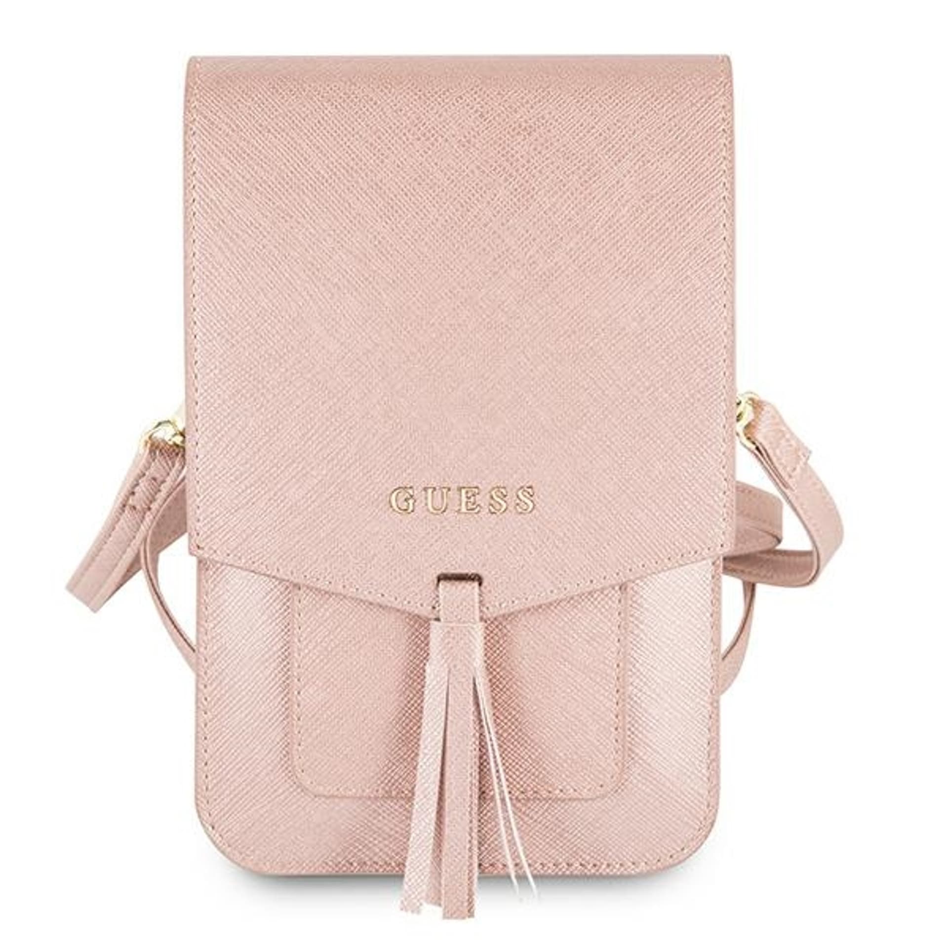 

Guess Torebka GUWBSSAPI różowy/pink Saffiano