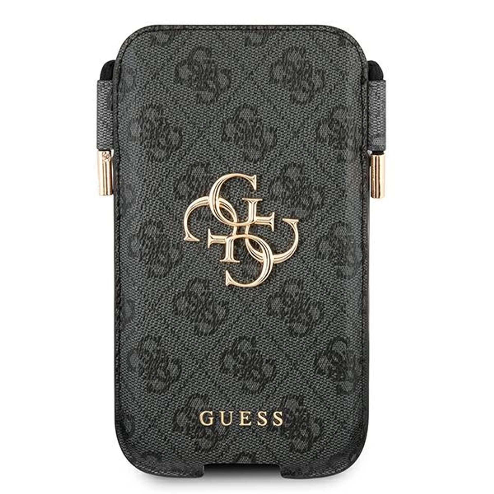 

Guess Torebka na telefon GUHCP12M4GPSGR 6,1" szary/grey 4G Metal Logo
