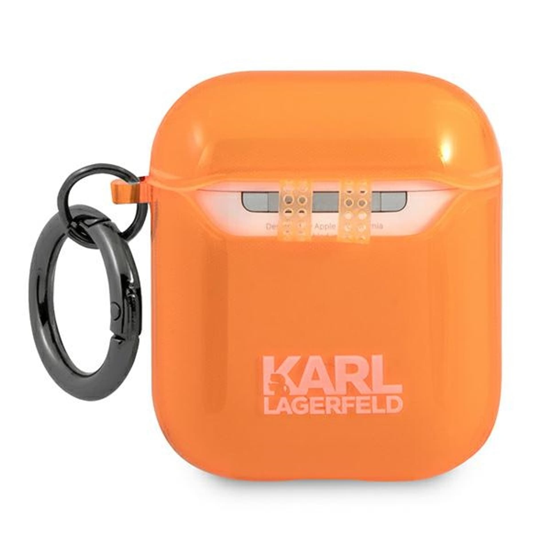 

Karl Lagerfeld KLA2UCHFO AirPods cover pomarańczowy/orange Choupette
