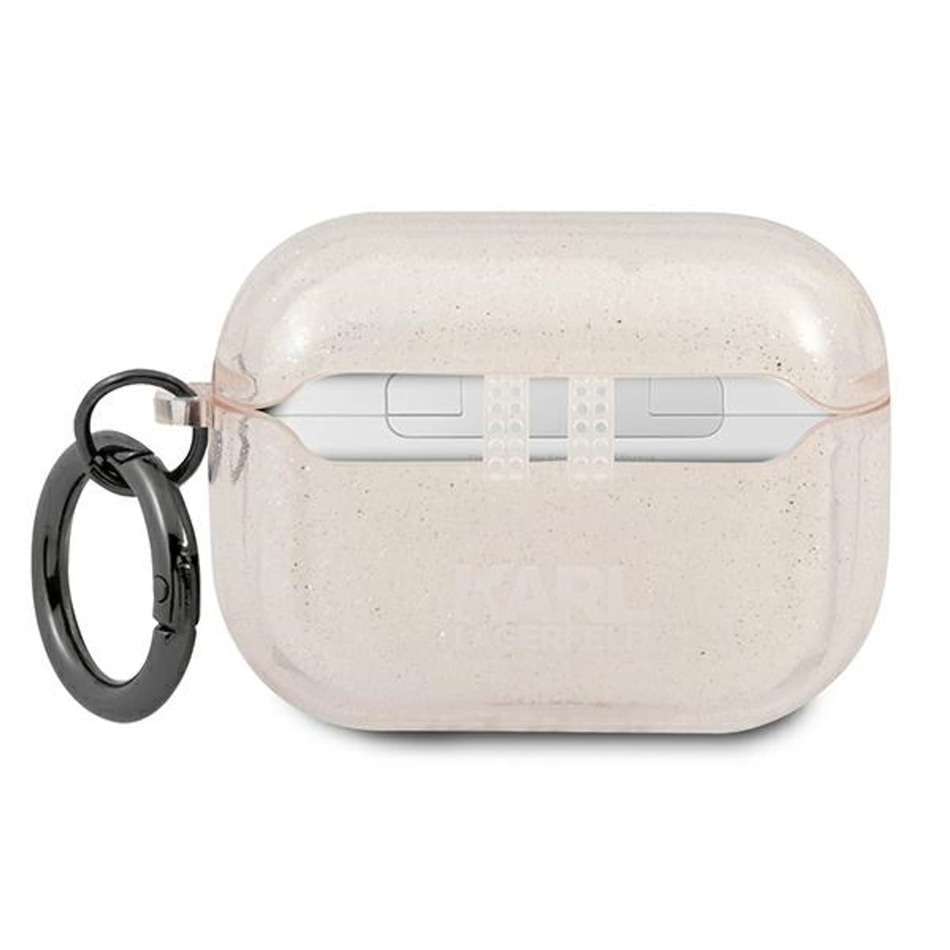 

Karl Lagerfeld KLAPUKHGD AirPods Pro cover złoty/gold Glitter Karl`s Head