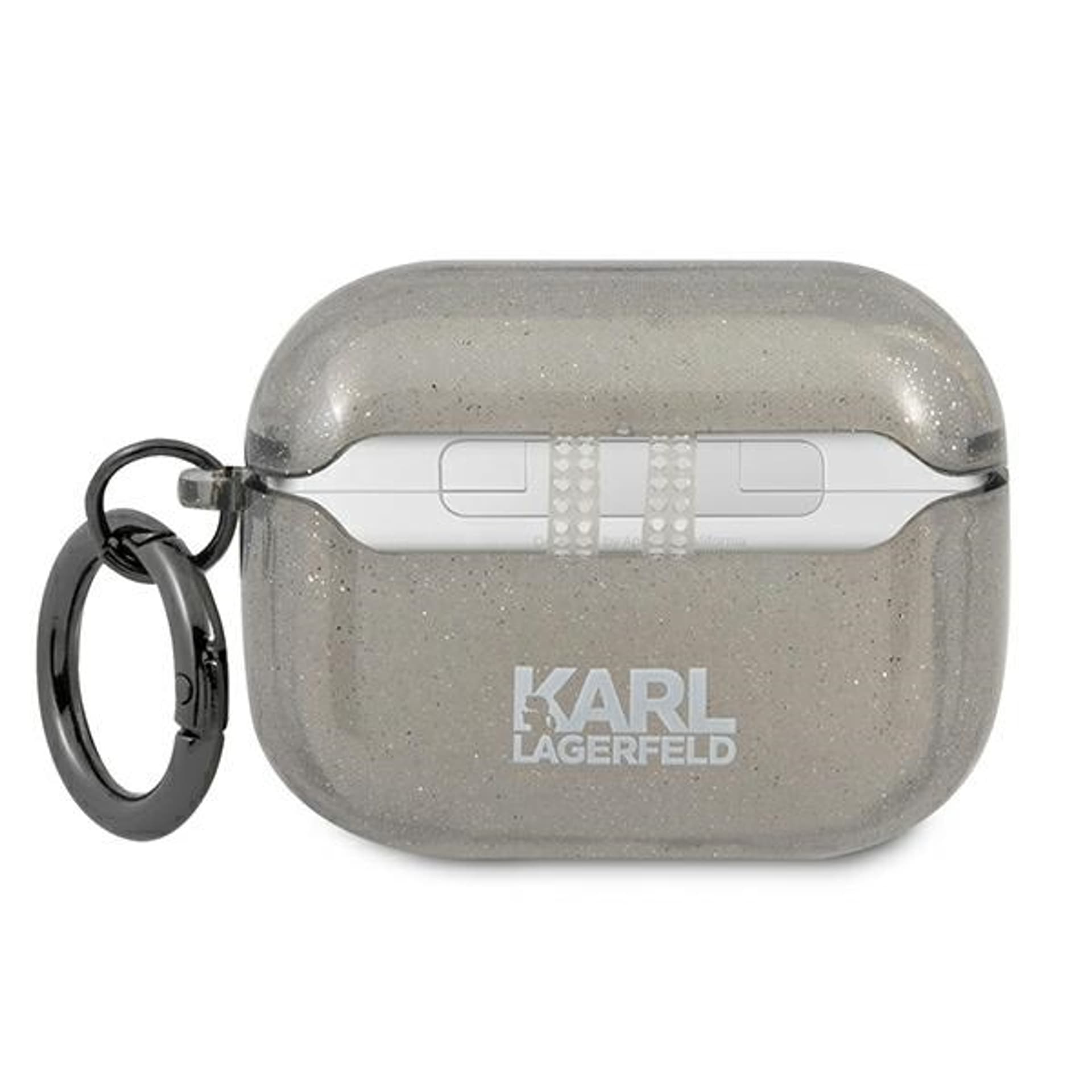 

Karl Lagerfeld KLAPUKHGK AirPods Pro cover czarny/black Glitter Karl`s Head