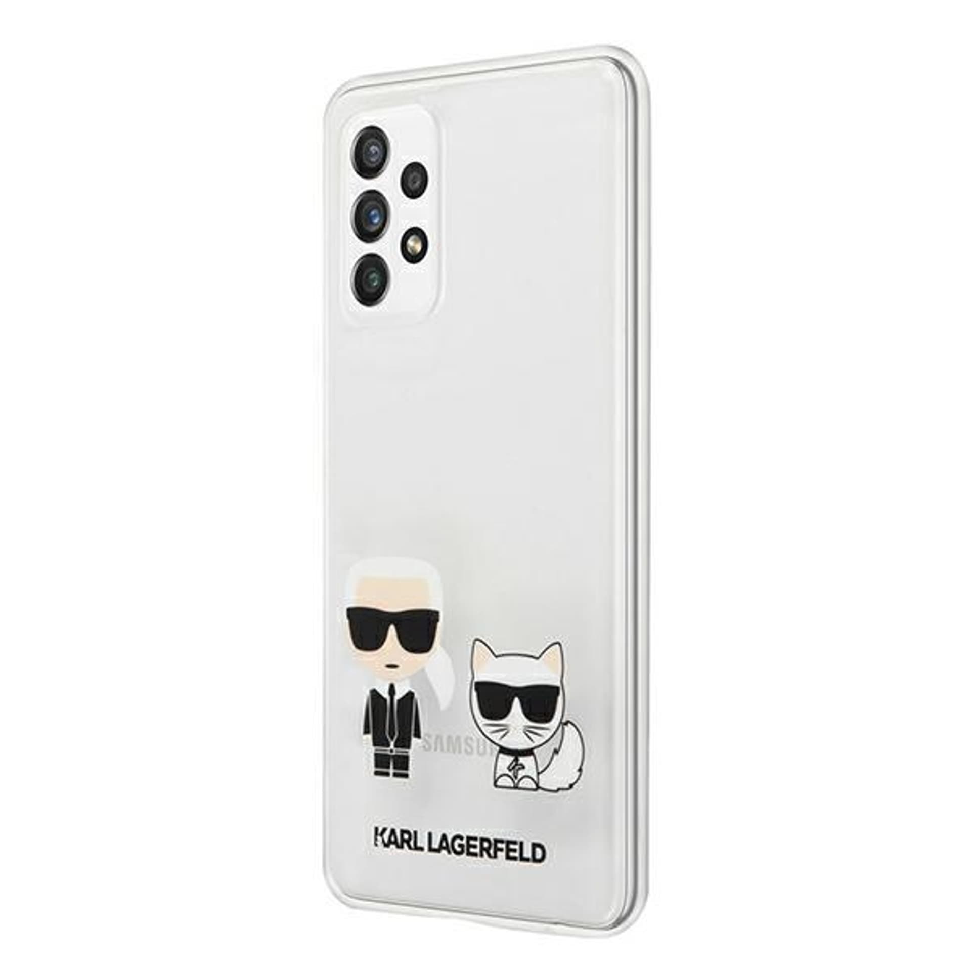 

Karl Lagerfeld KLHCA72CKTR A72 A725 hardcase Transparent Karl & Choupette