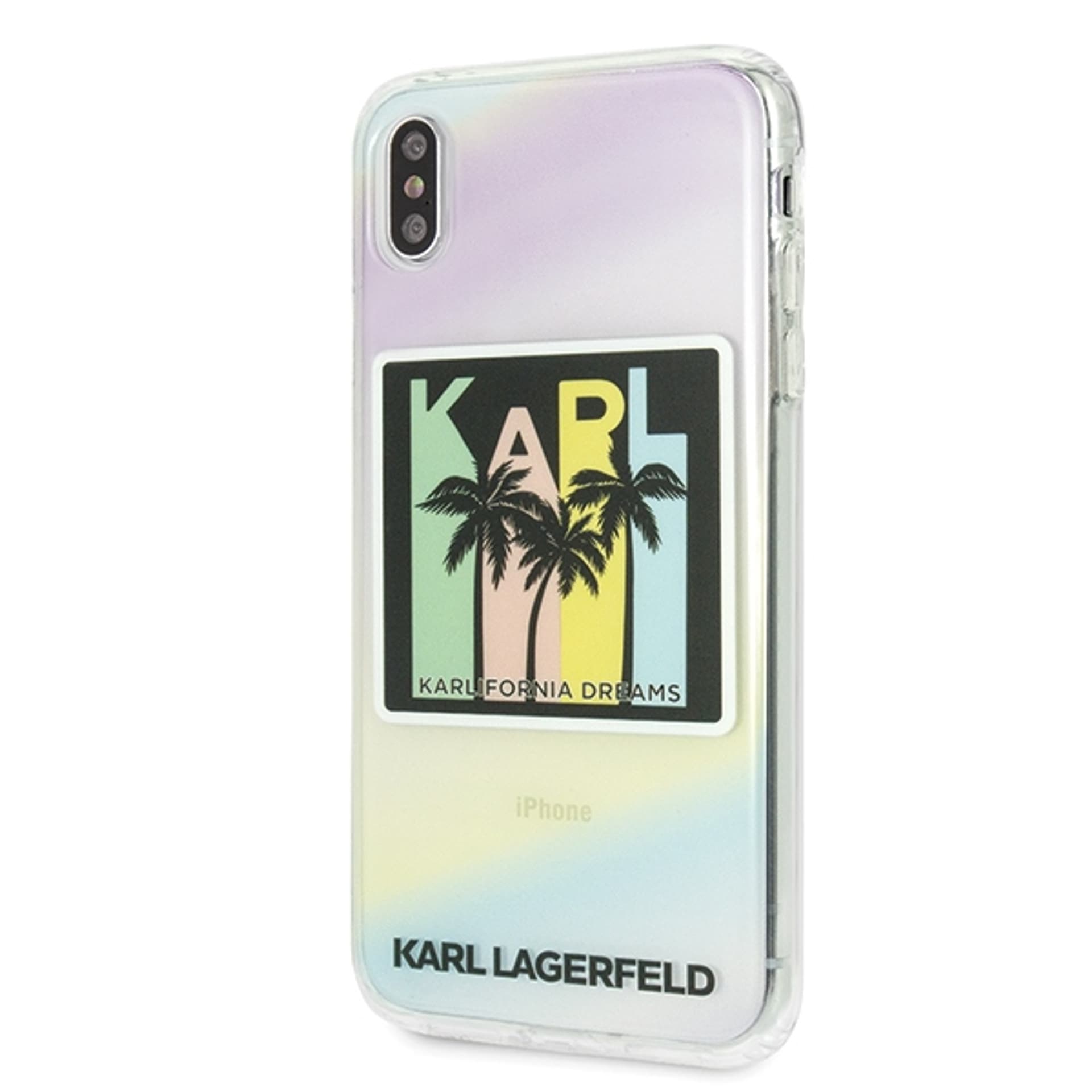 

Karl Lagerfeld KLHCI65IRKD iPhone Xs Max hardcase Kalifornia Dreams