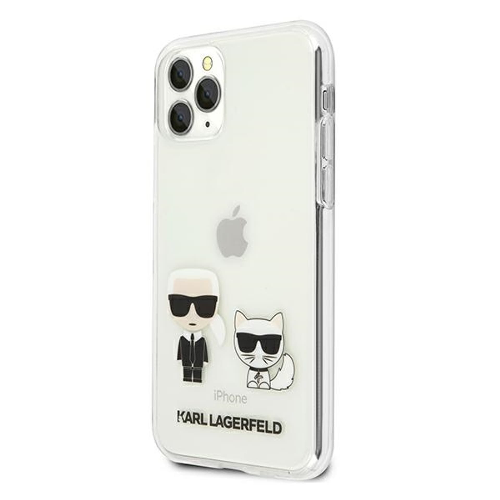

Karl Lagerfeld KLHCN58CKTR iPhone 11 Pro hardcase Transparent Karl & Choupette