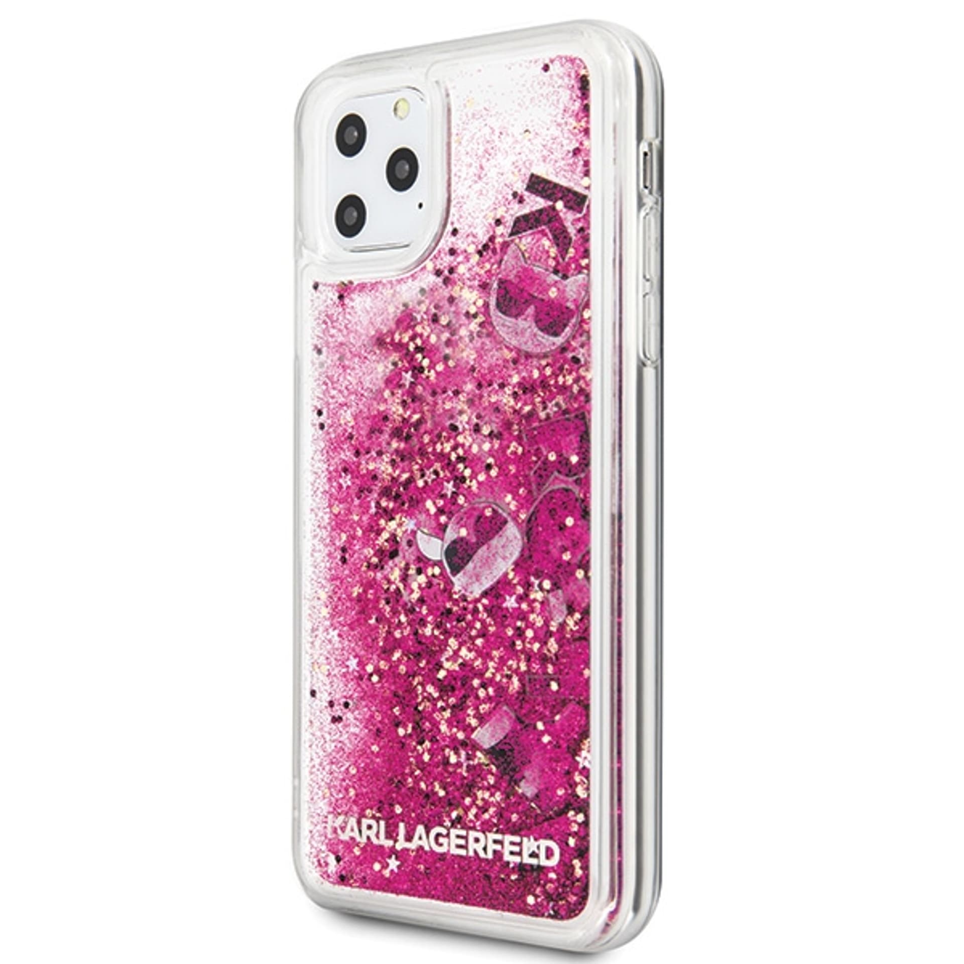 

Karl Lagerfeld KLHCN65ROPI iPhone 11 Pro Max różowo-złoty/rosegold hard case Glitter