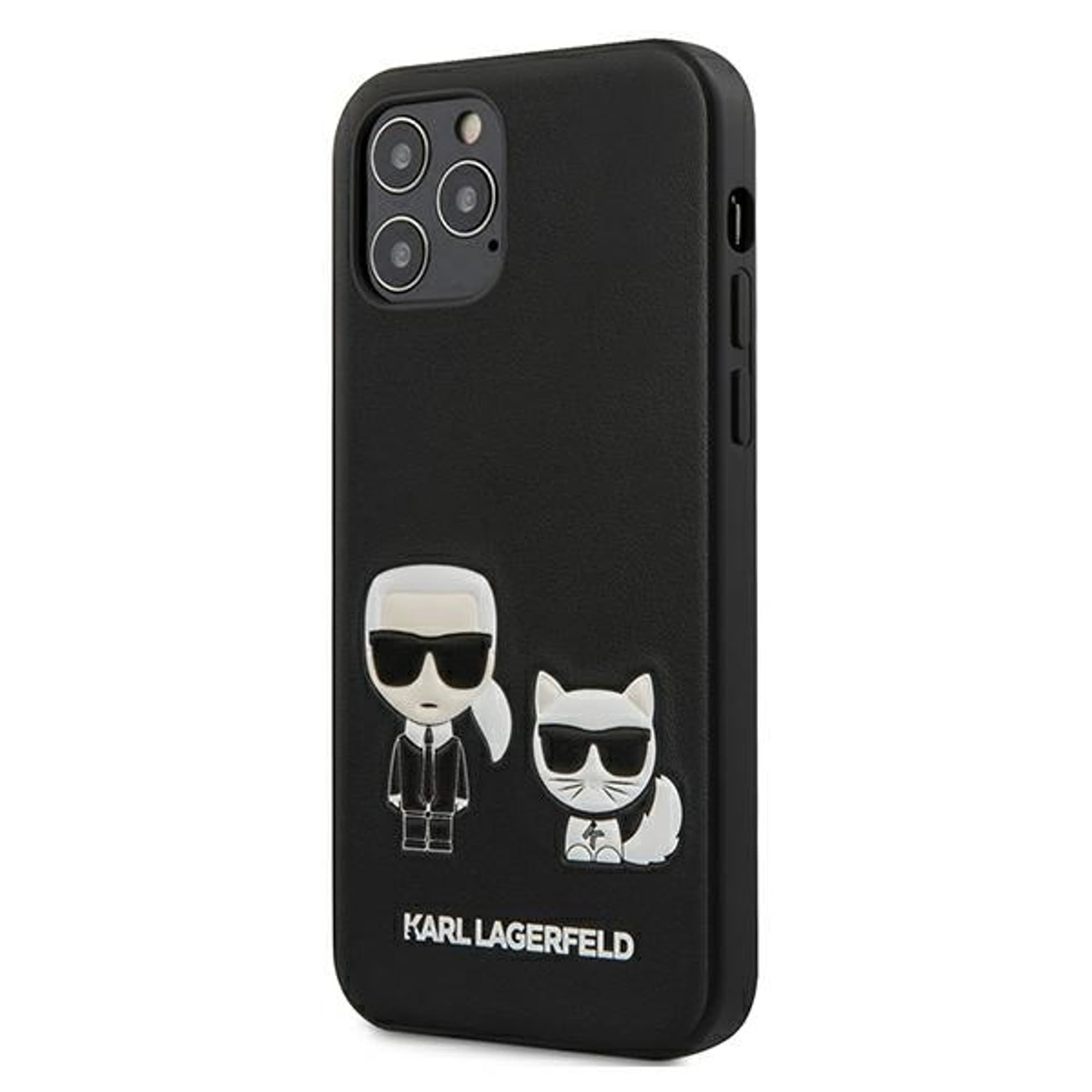 

Karl Lagerfeld KLHCP12MPCUSKCBK iPhone 12/12 Pro 6,1" czarny/black hardcase Ikonik Karl & Choupette