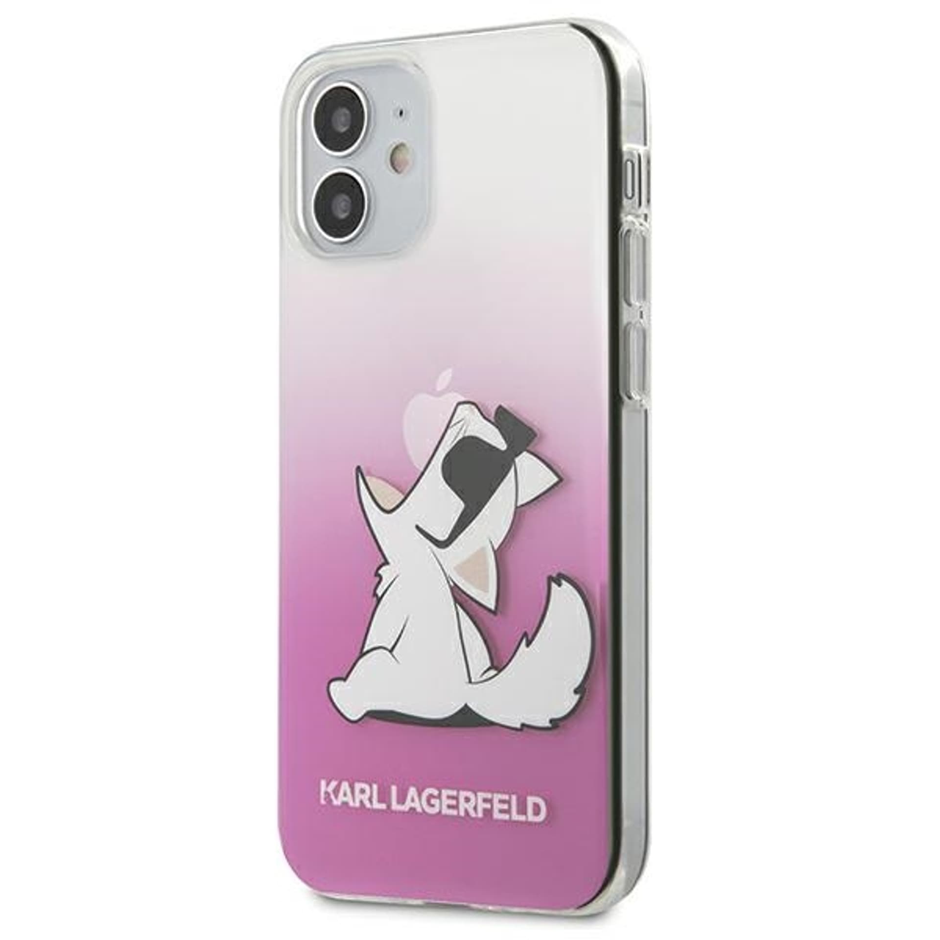 

Karl Lagerfeld KLHCP12SCFNRCPI iPhone 12 mini 5,4" różowy/pink hardcase Choupette Fun