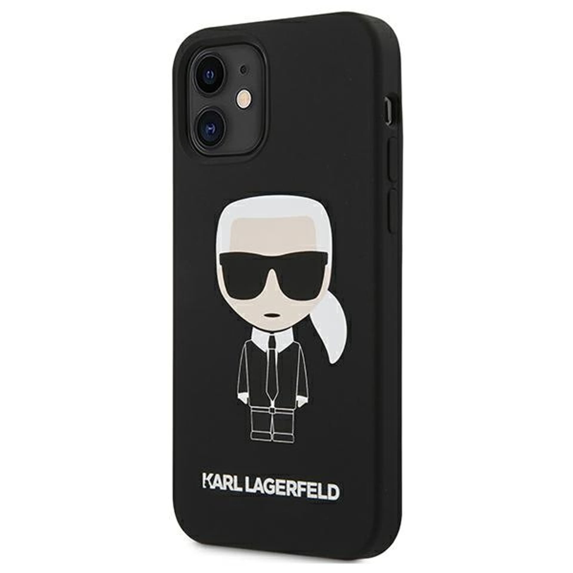 

Karl Lagerfeld KLHCP12SSLFKBK iPhone 12 mini 5,4" hardcase czarny/black Silicone Iconic