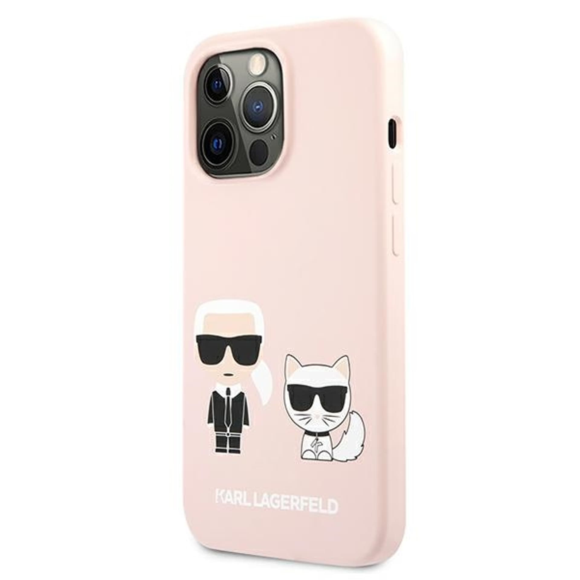 

Karl Lagerfeld KLHCP13LSSKCI iPhone 13 Pro / 13 6,1" hardcase jasno różowy/light pink Silicone Karl & Choupette