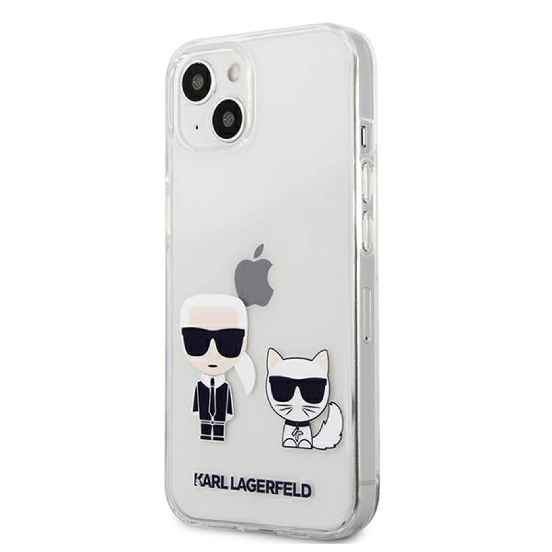 

Karl Lagerfeld KLHCP13SCKTR iPhone 13 mini 5,4" hardcase Transparent Karl & Choupette