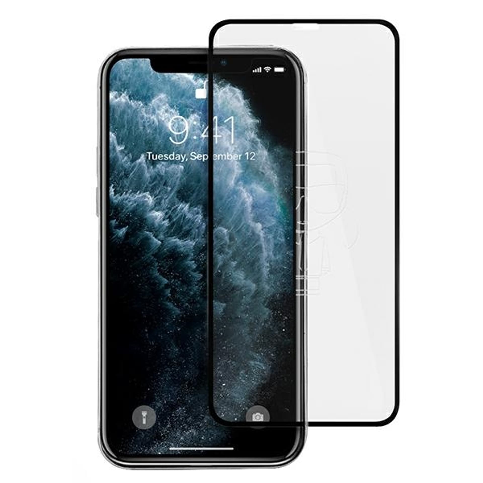 

Karl Lagerfeld szkło hartowane KLSPP12LTR iPhone 12 Pro Max 6,7" Magic Logo
