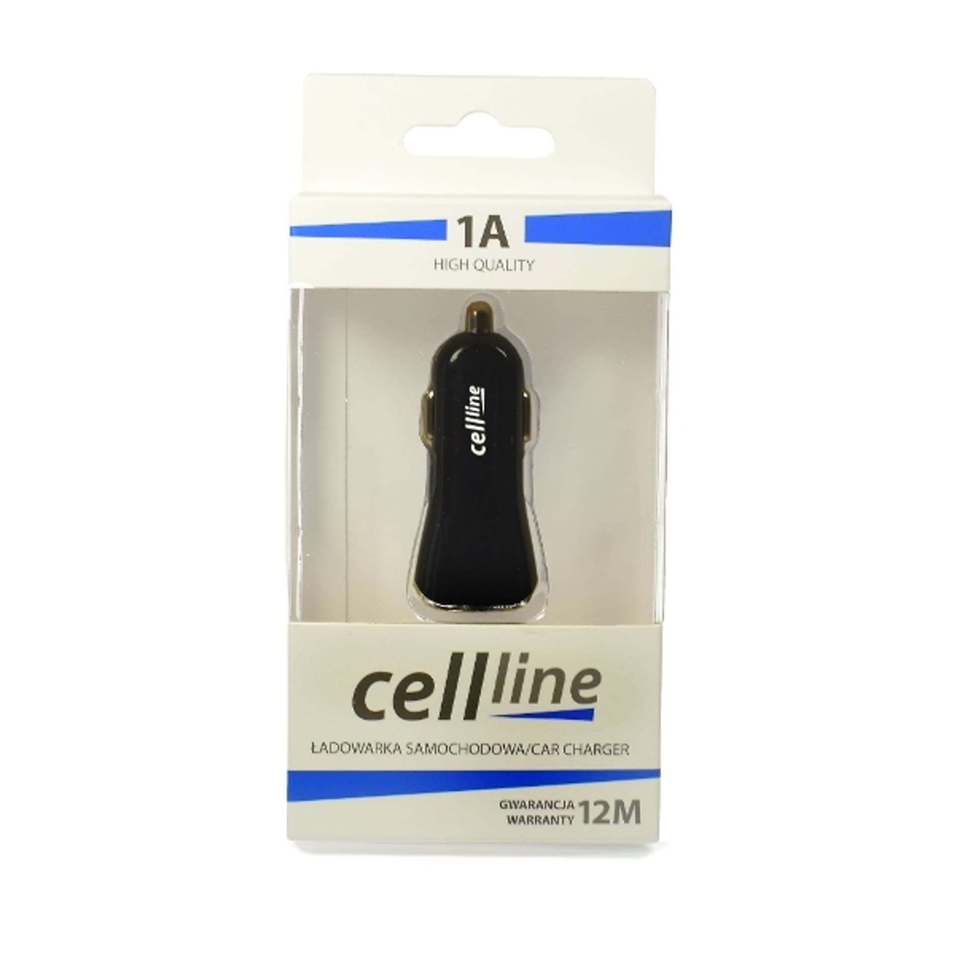 

Ład. sam. Cellline 1xUSB 1A czarna/black (only head)