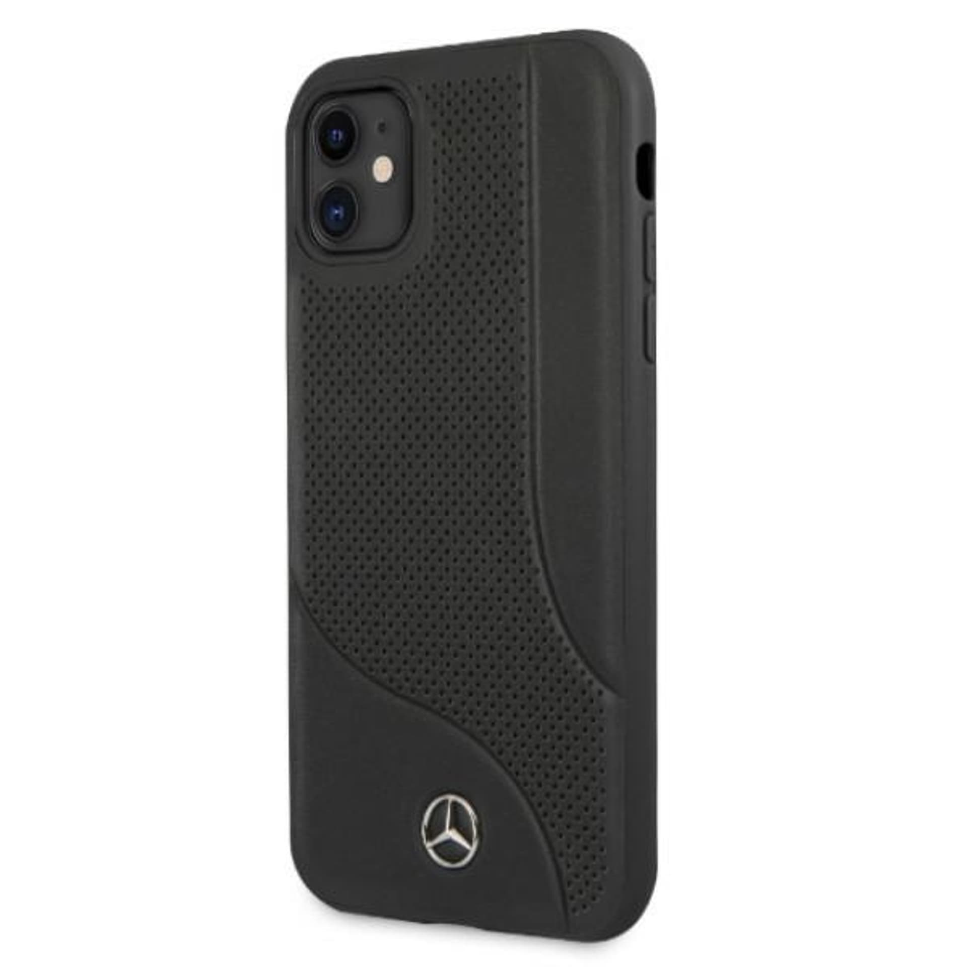 

Mercedes MEHCN61CDOBK iPhone 11 6,1" / Xr czarny/black hardcase Leather Perforated Area