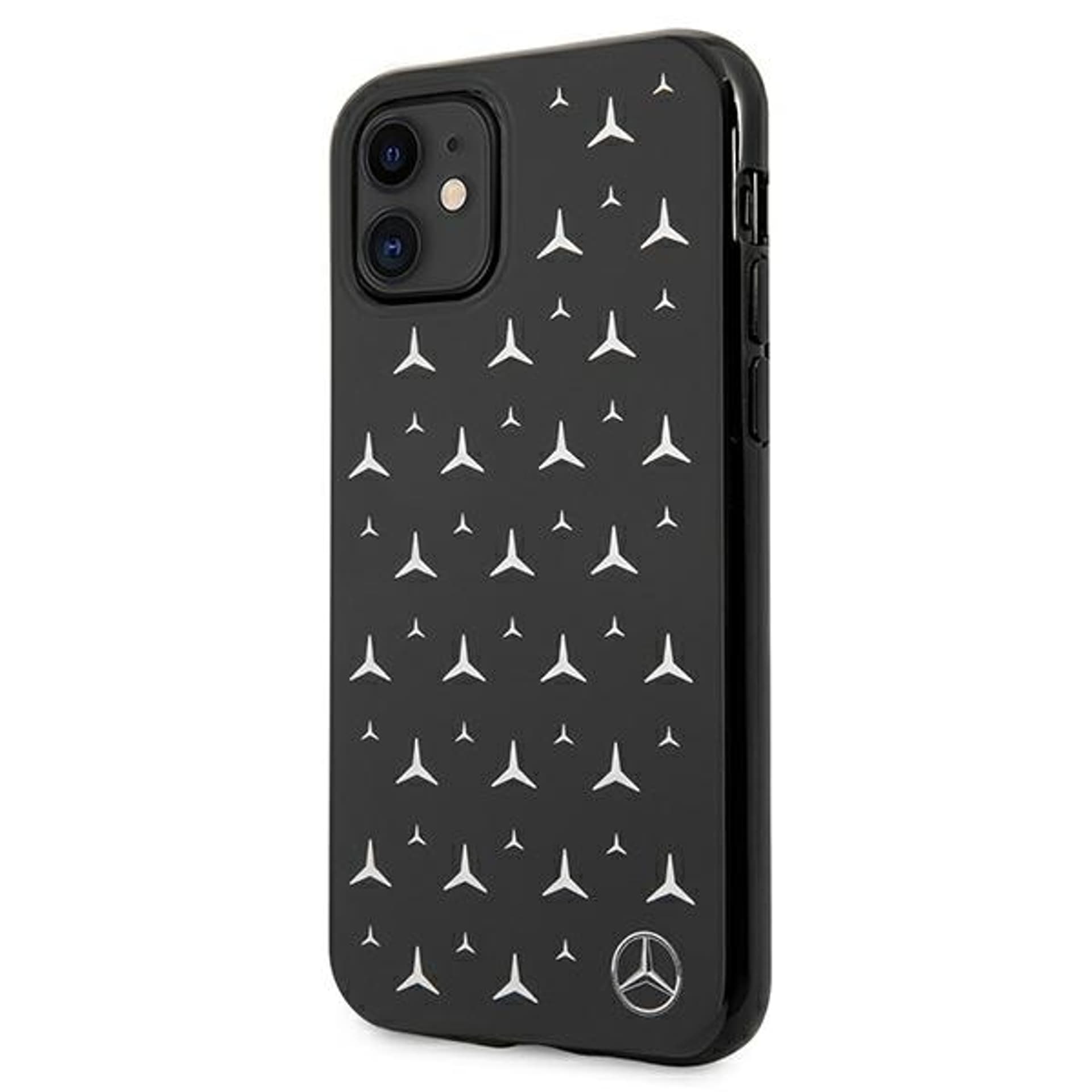 

Mercedes MEHCN61ESPBK iPhone 11 6,1" / Xr czarny/black hardcase Silver Stars Pattern