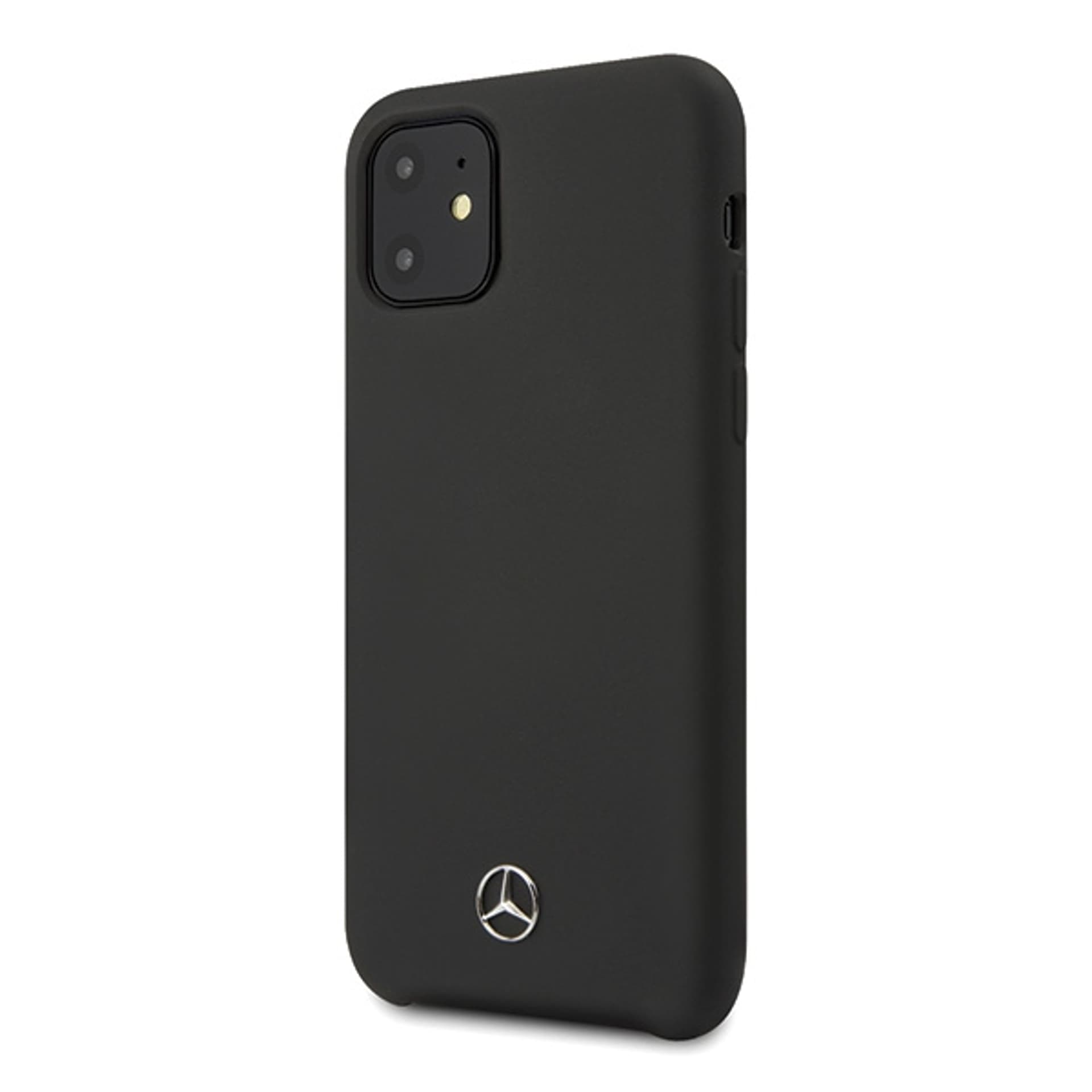 

Mercedes MEHCP12SSILBK iPhone 12 mini 5,4" czarny/black hardcase Silicone Line