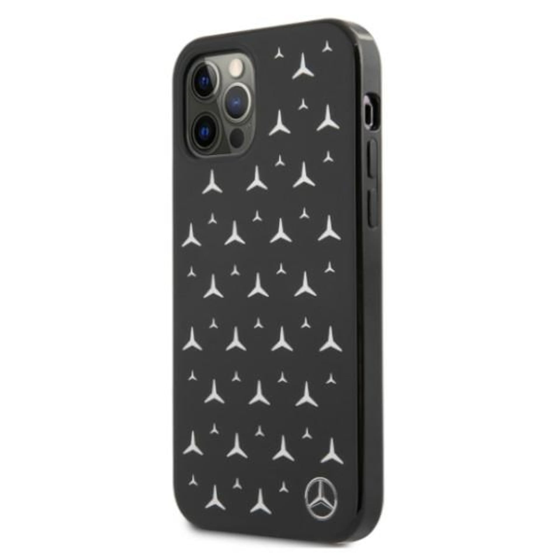

Mercedes MEHCP12MESPBK iPhone 12/12 Pro 6,1" czarny/black hardcase Silver Stars Pattern