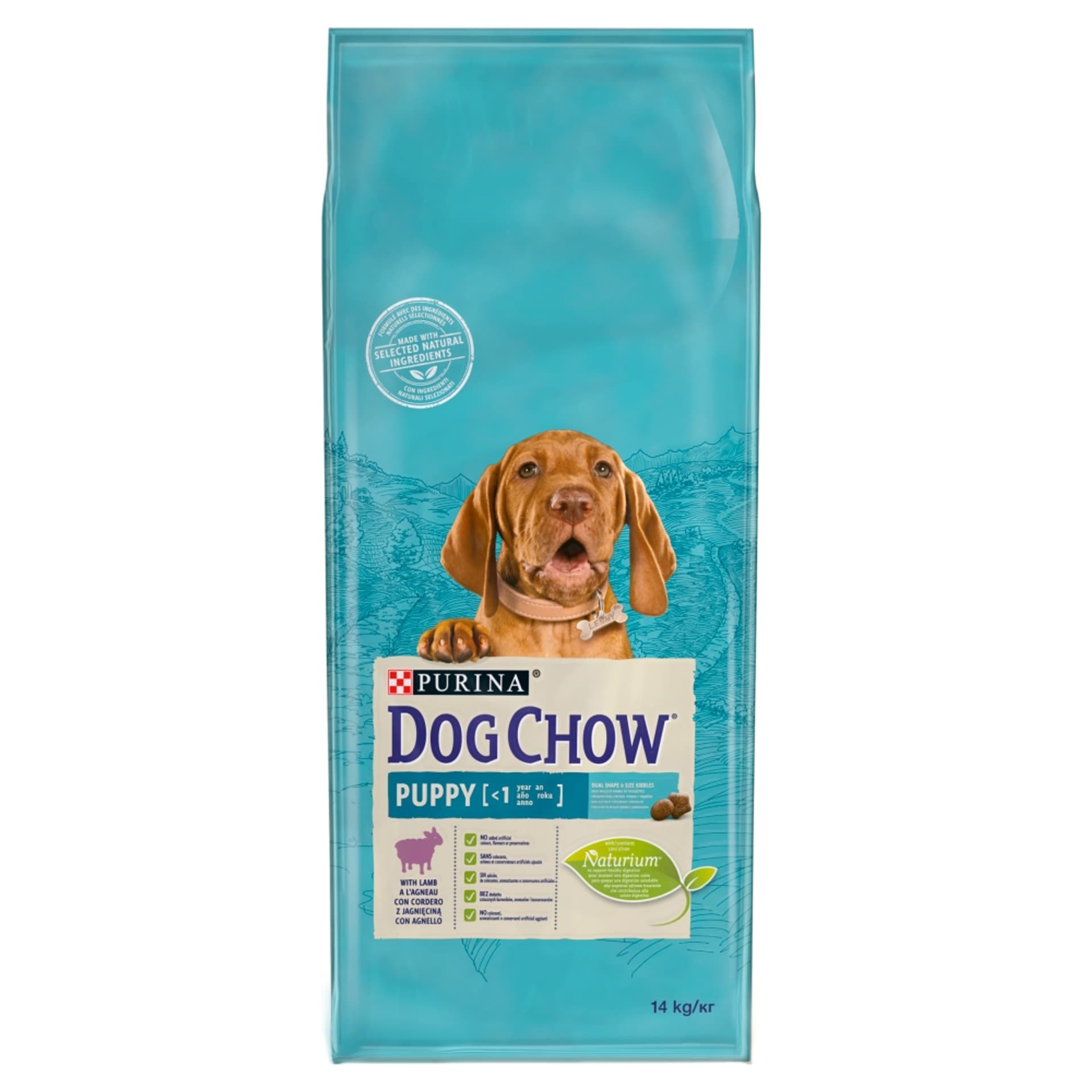 

PURINA DOG CHOW Puppy Lamb - sucha karma dla szczeniąt wszystkich ras - 14kg