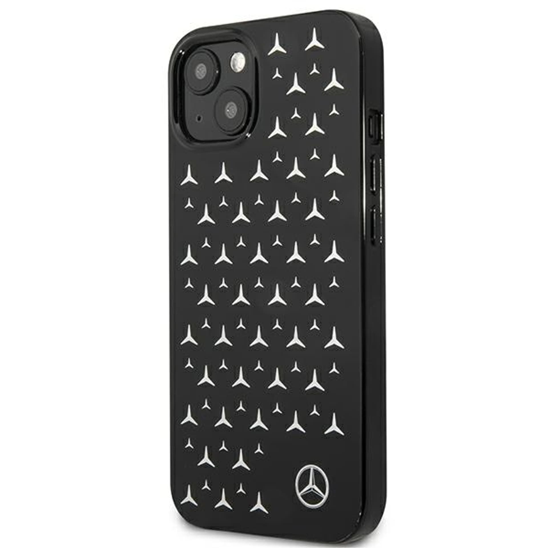 

Mercedes MEHCP13MESPBK iPhone 13 6,1" czarny/black hardcase Silver Stars Pattern