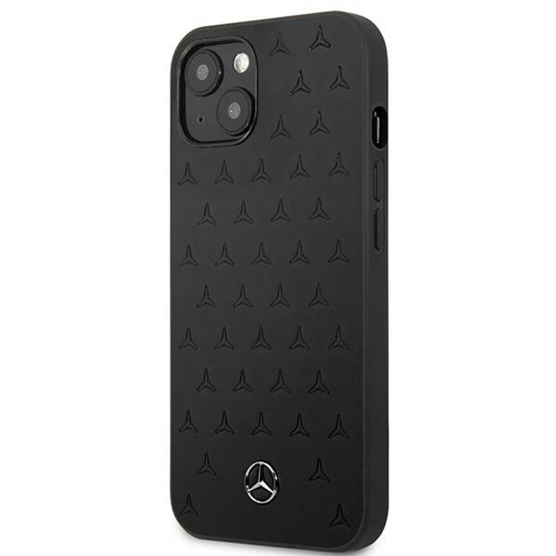 

Mercedes MEHCP13SPSQBK iPhone 13 mini 5,4" czarny/black hardcase Leather Stars Pattern