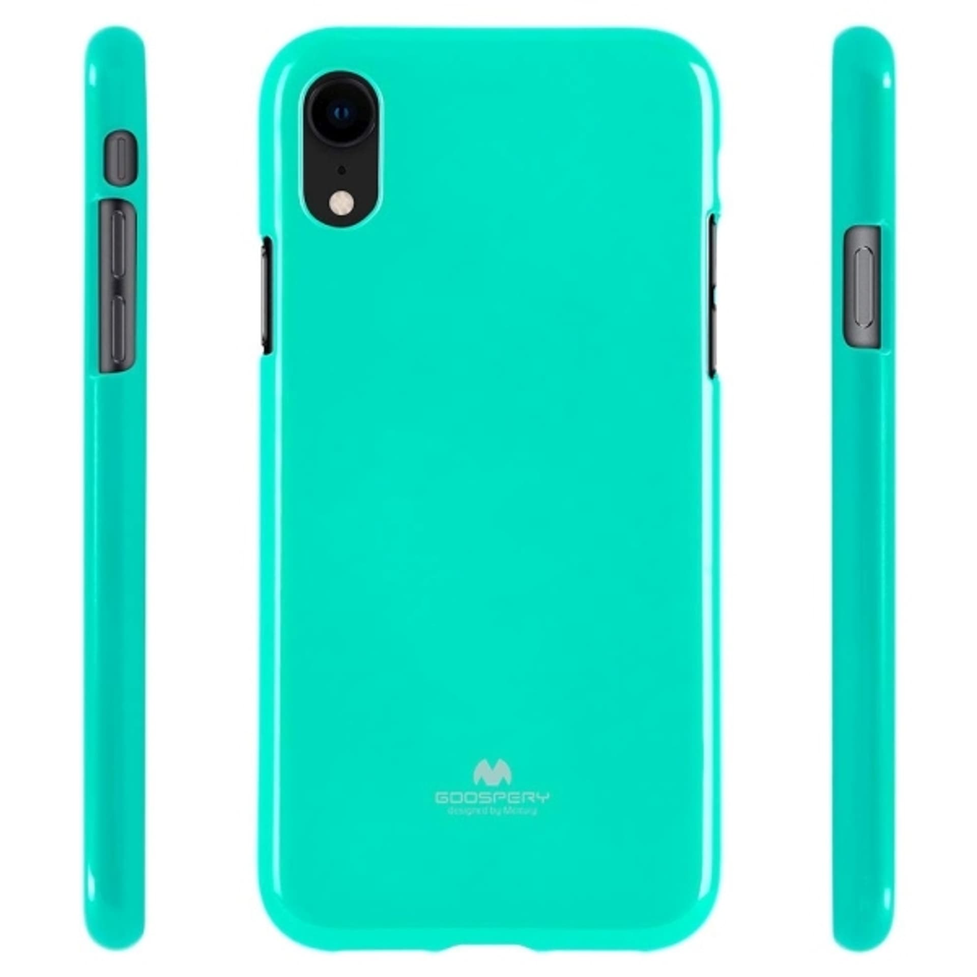 

Mercury Jelly Case iPhone 11 miętowy /mint wycięcie/hole