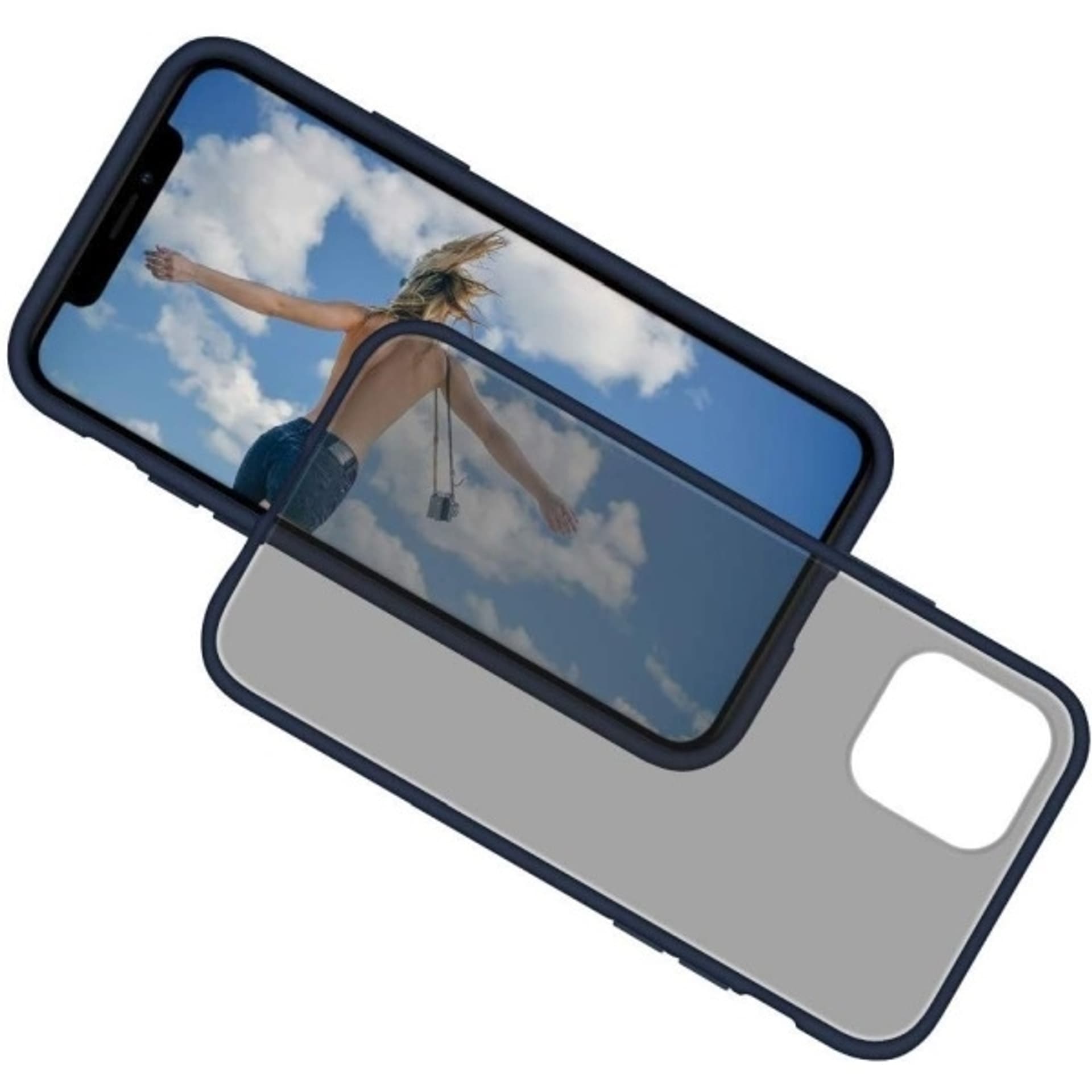 

Mercury Peach Garden iPhone 11 Pro Max niebieski/navy