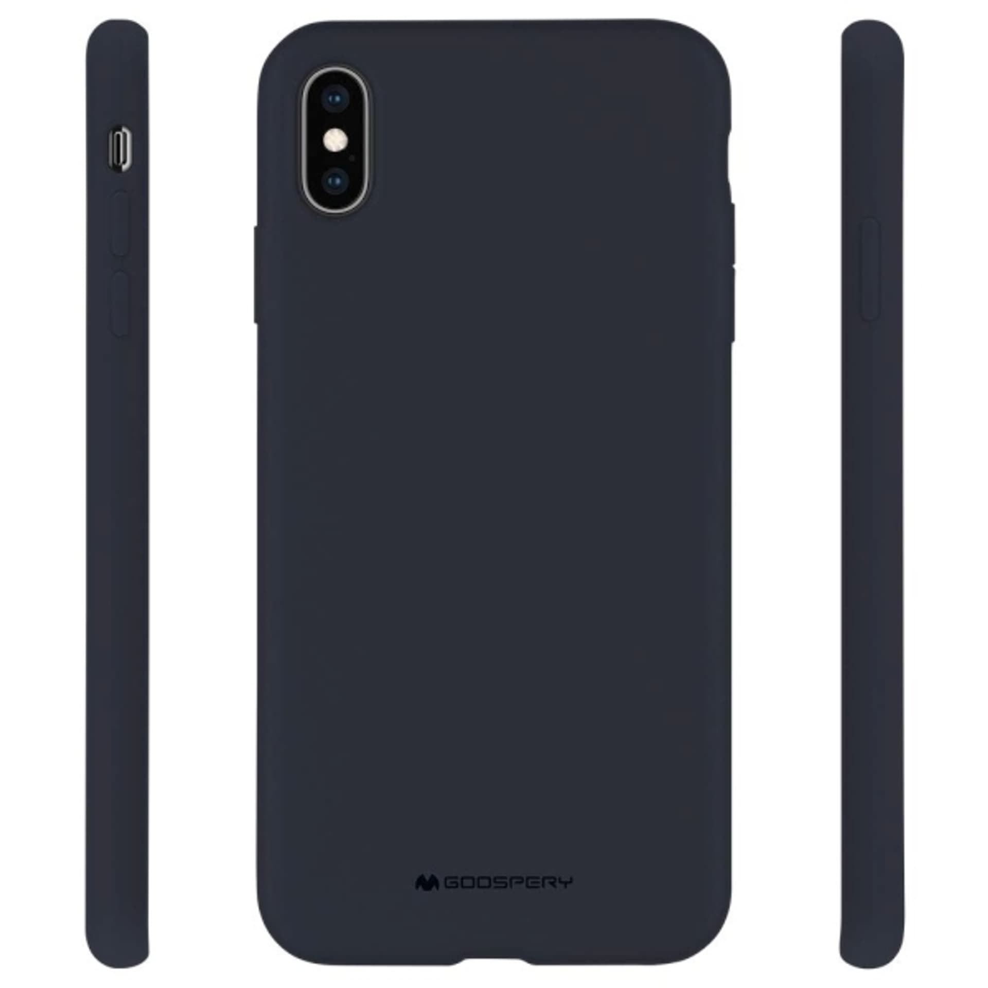 

Mercury Silicone iPhone Xs Max granatowy /navy