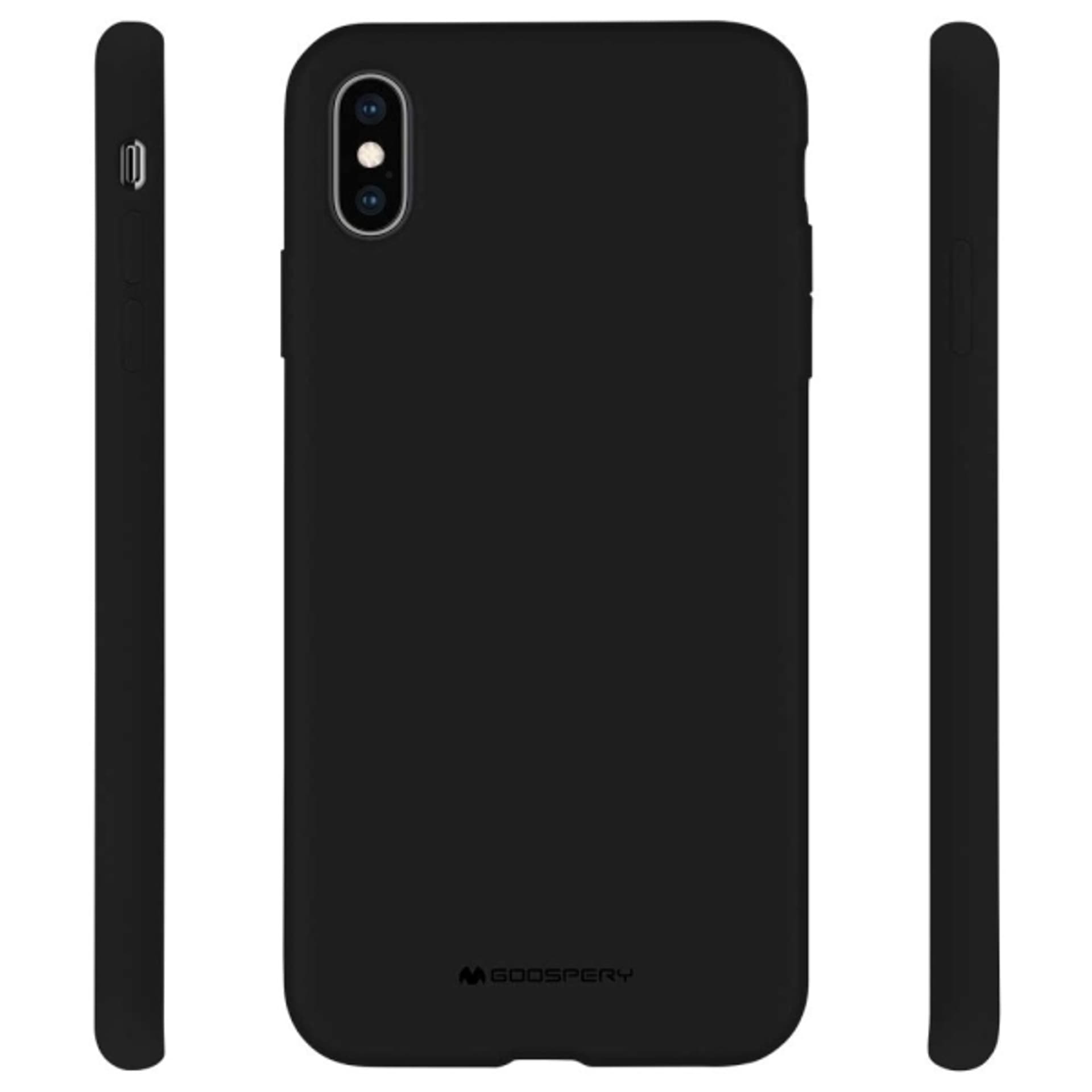 

Mercury Silicone iPhone Xs Max czarny /black