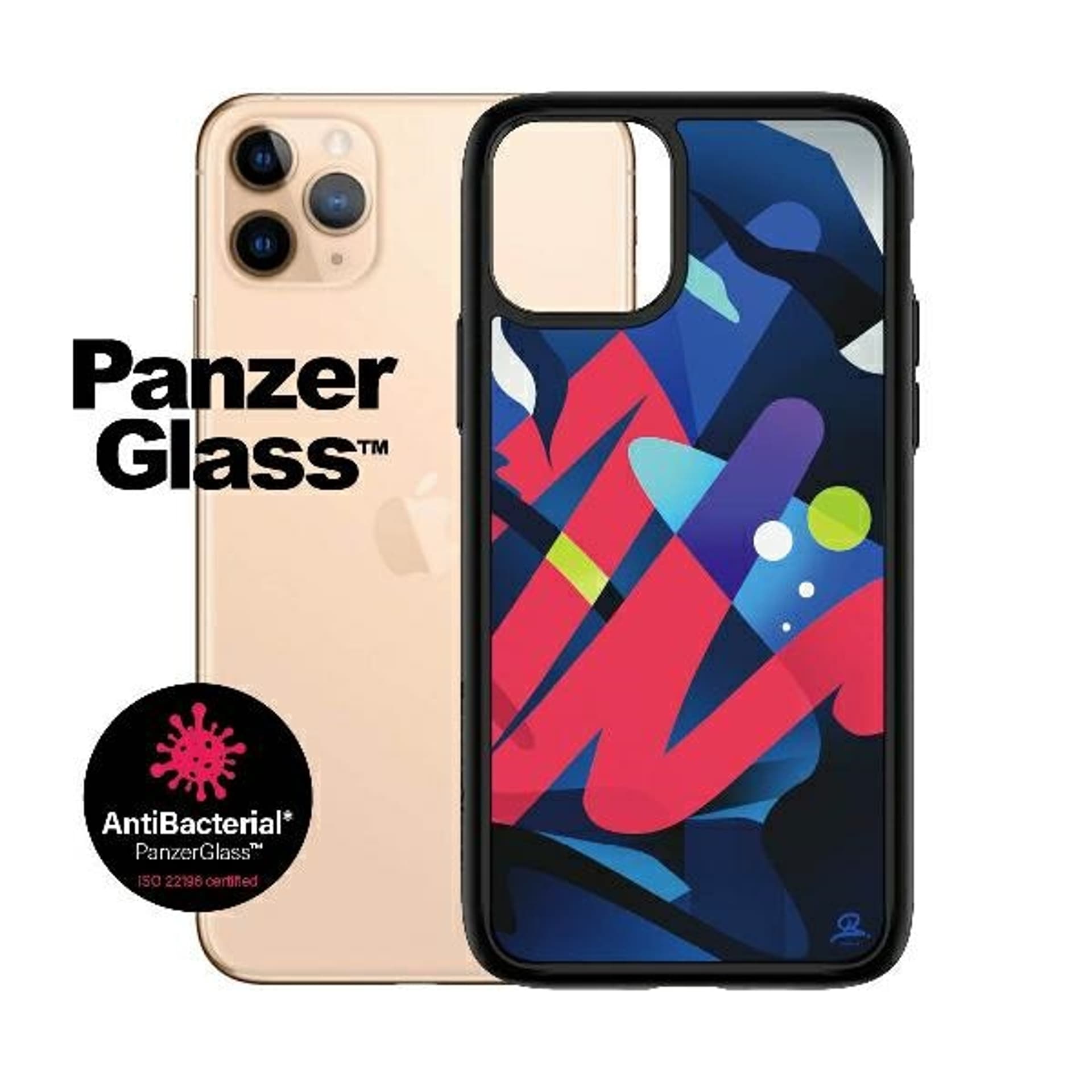 

PanzerGlass ClearCase iPhone 11 Pro Max Mikael B Limited Artist Edition Antibacterial