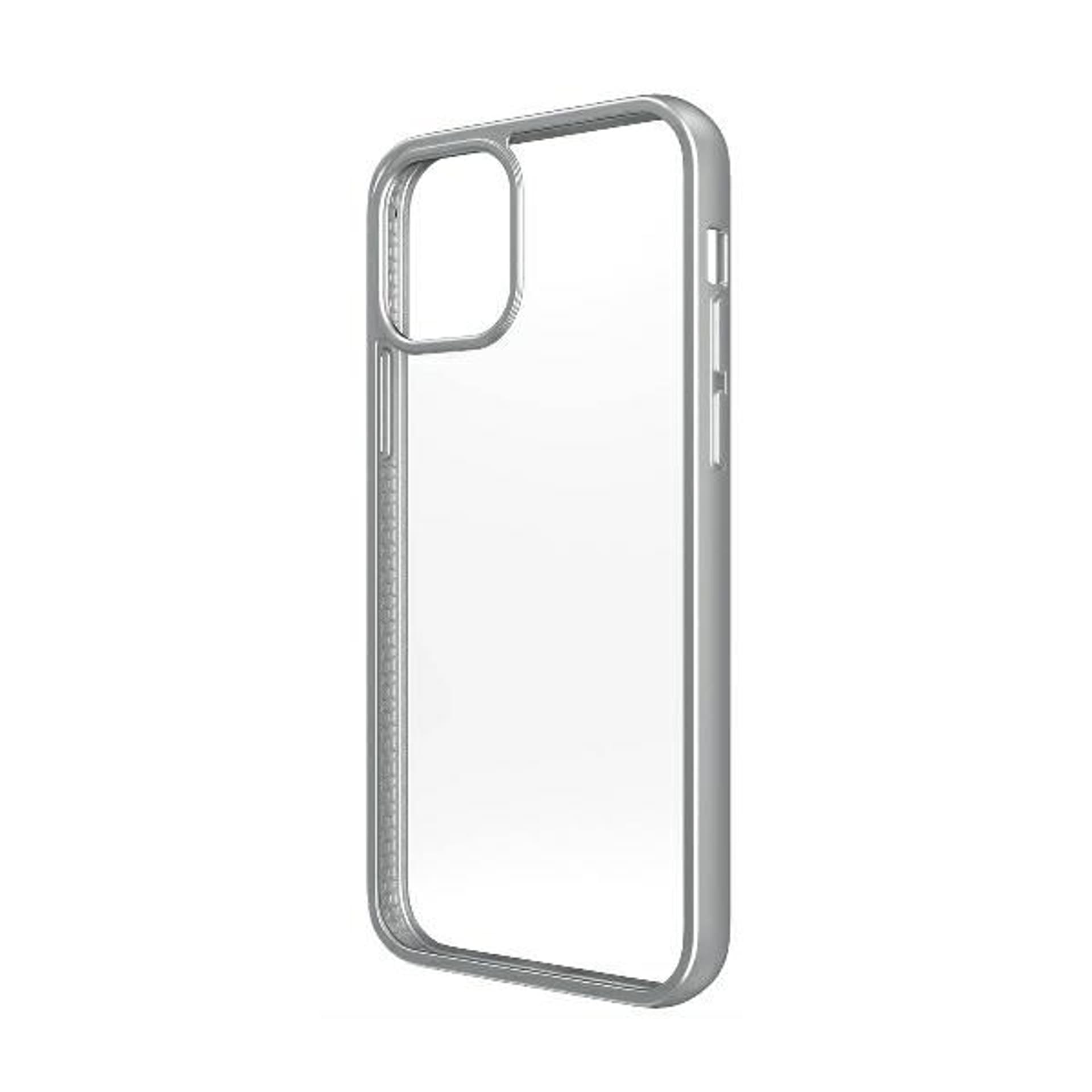 

PanzerGlass ClearCase iPhone 12 Pro Max Satin Silver AB