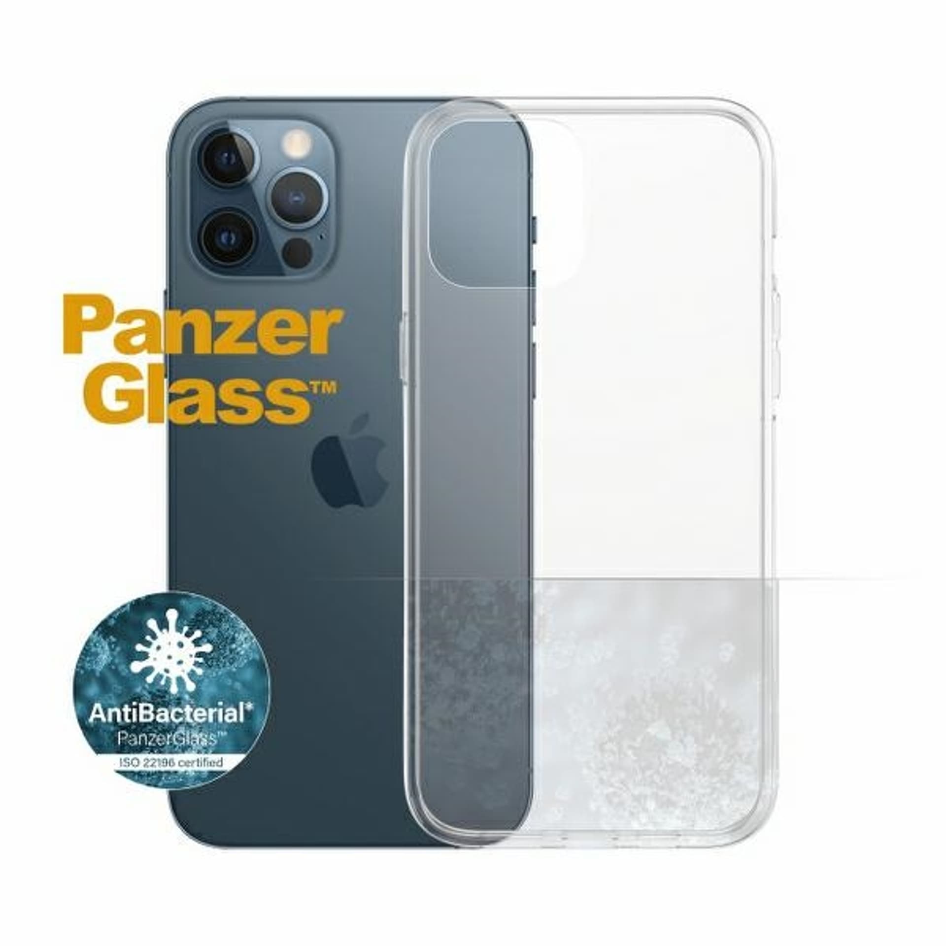 

PanzerGlass ClearCase iPhone 12 Pro Max 6,7" Antibacterial clear