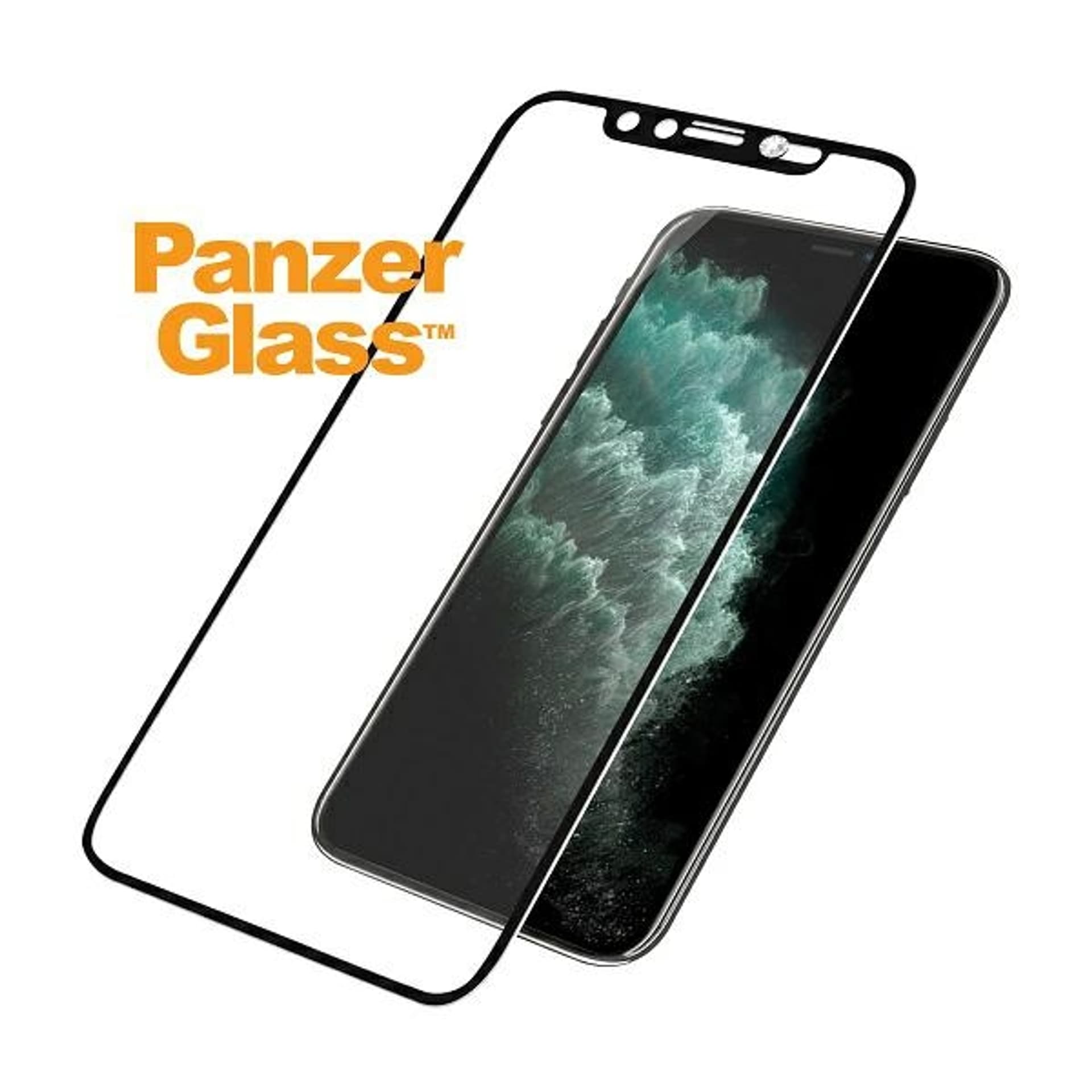 

PanzerGlass E2E Super+ iPhone Xs Max /11 Pro Max Case Friendly Swarovsky CamSlider czarny/black
